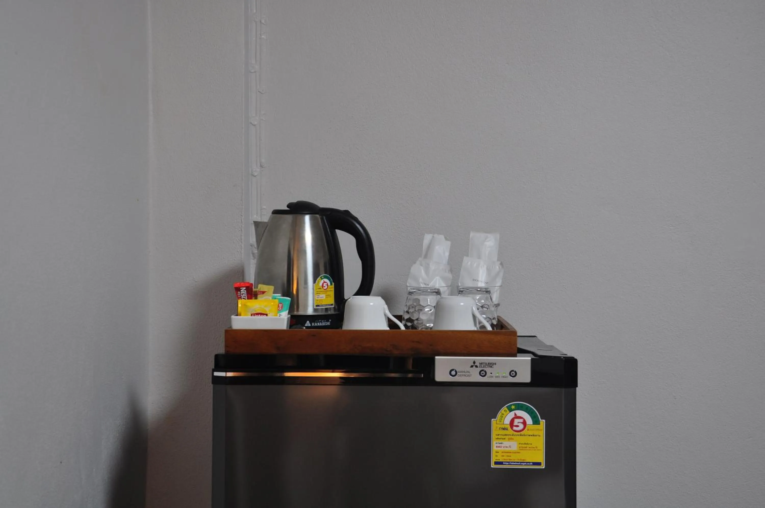 Coffee/tea facilities in The Bedrooms Maeklong and Services Apartment