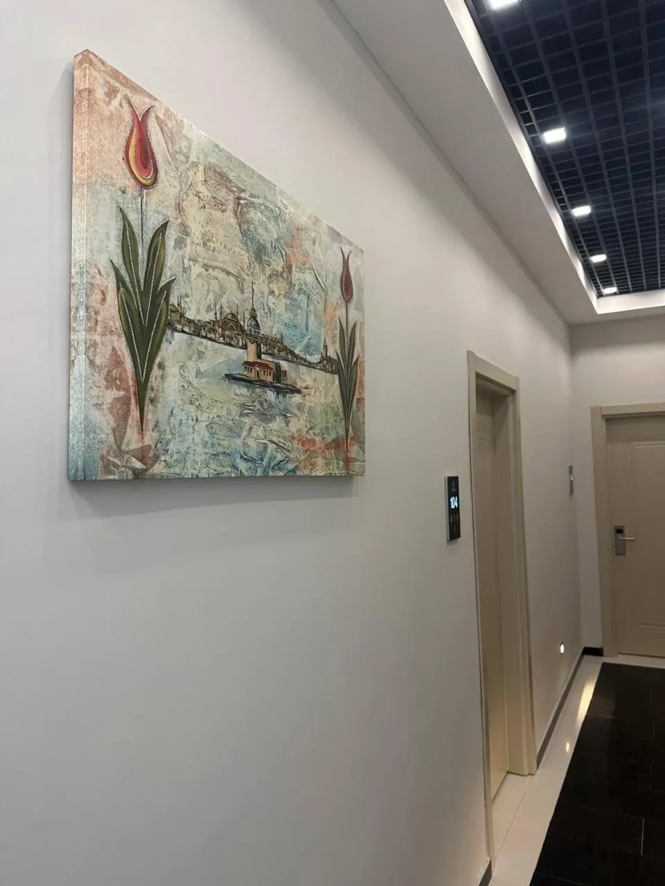 Decorative detail in Akel Guest House