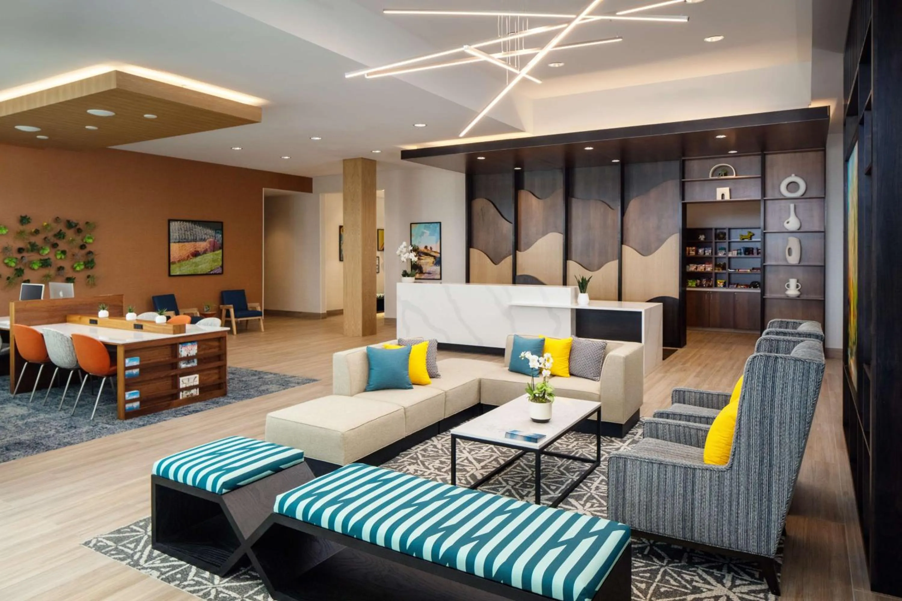Lobby or reception in Hyatt House Vacaville