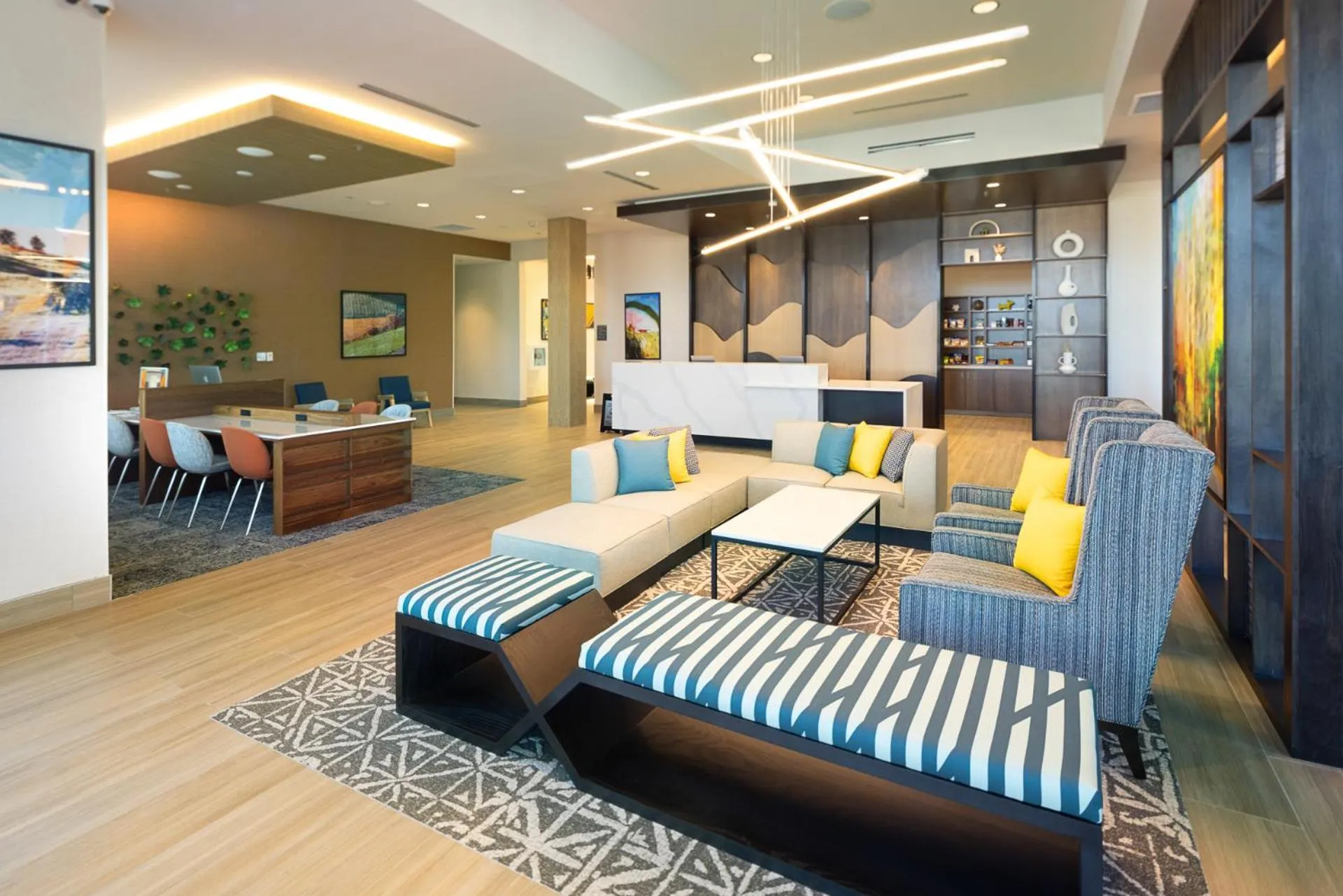 Lobby or reception in Hyatt House Vacaville