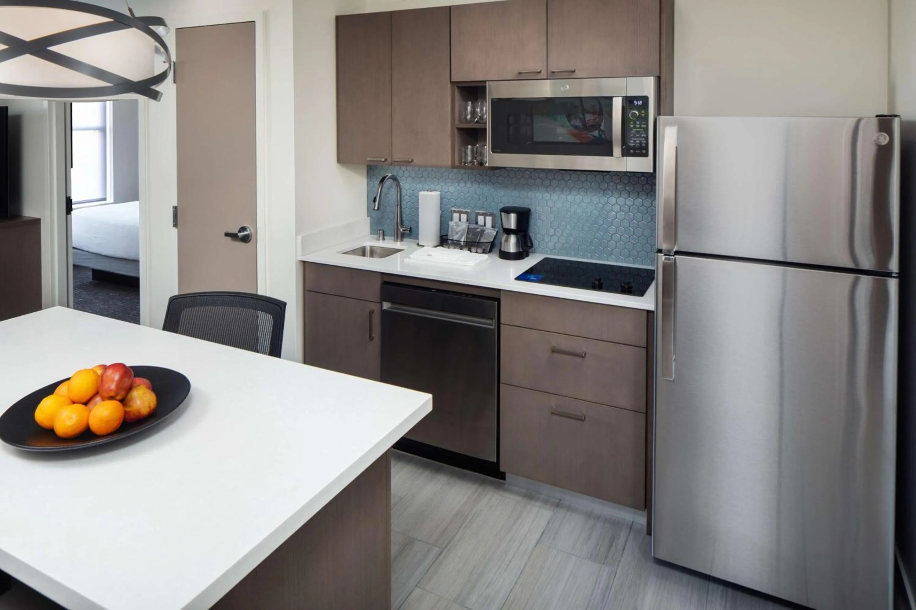 Kitchen or kitchenette in Hyatt House Vacaville
