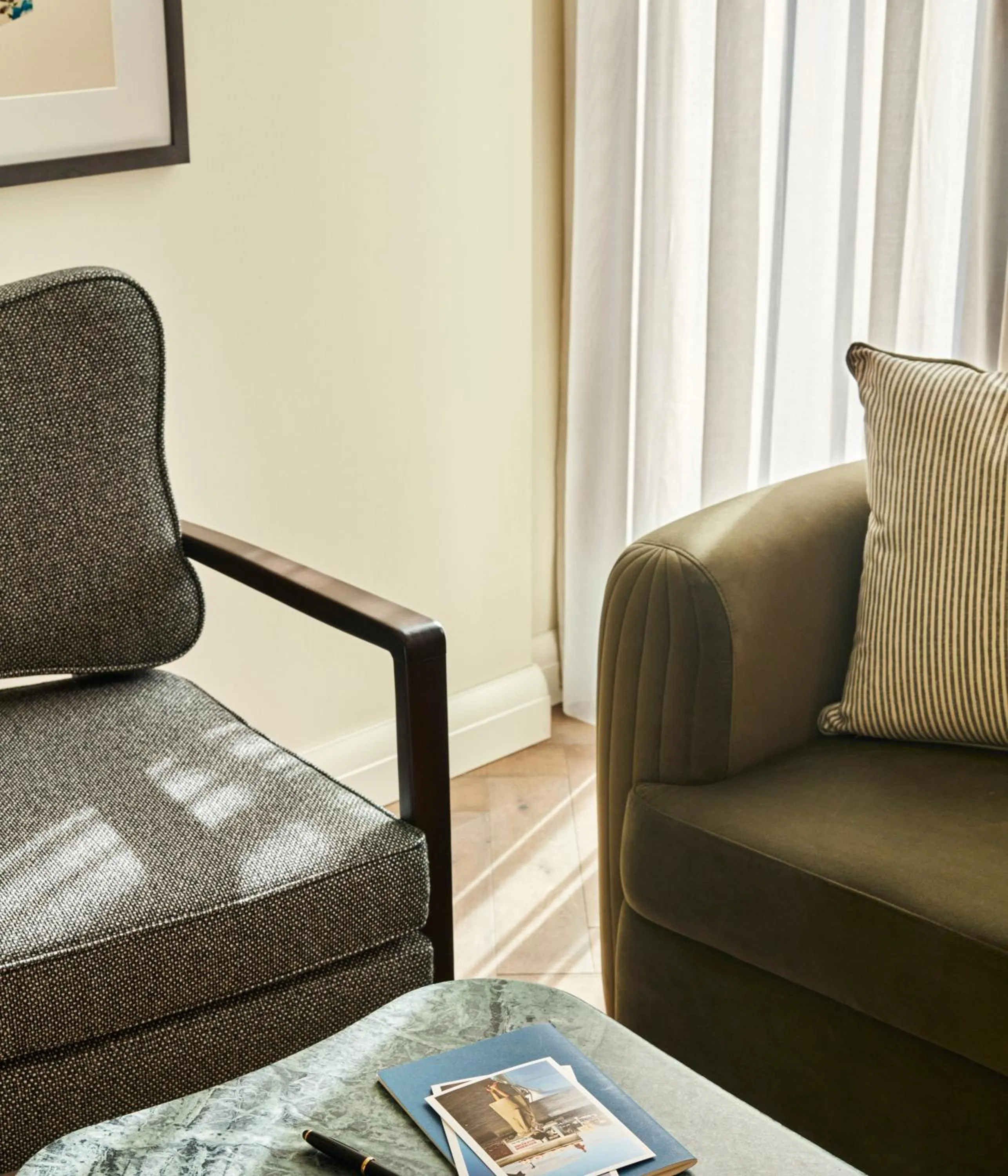 Seating area in The Hoxton, Berlin