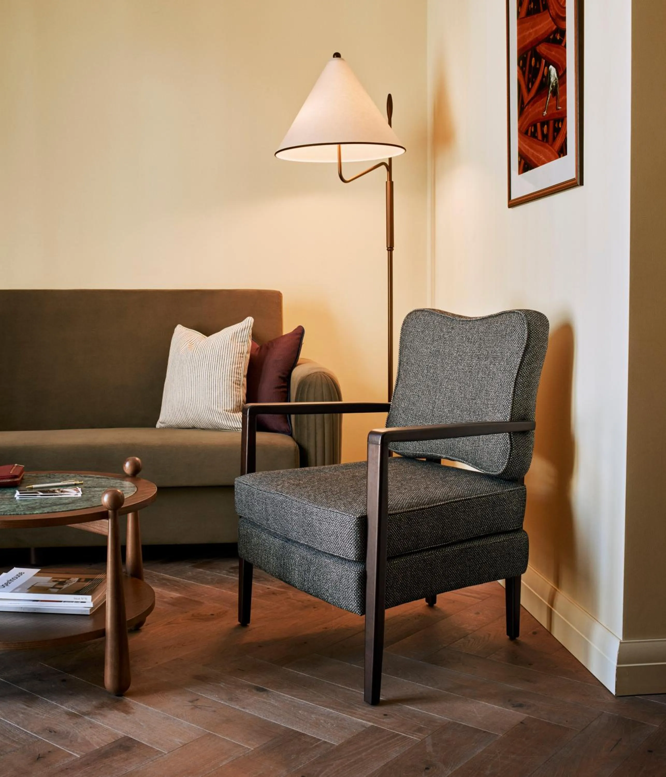 Seating area in The Hoxton, Berlin