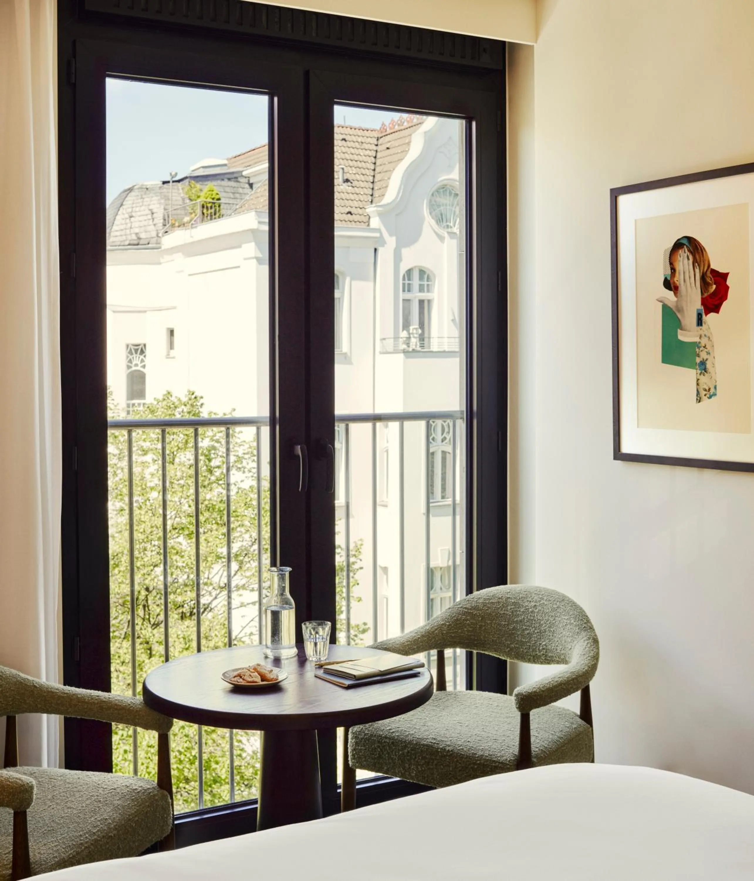 Seating area in The Hoxton, Berlin