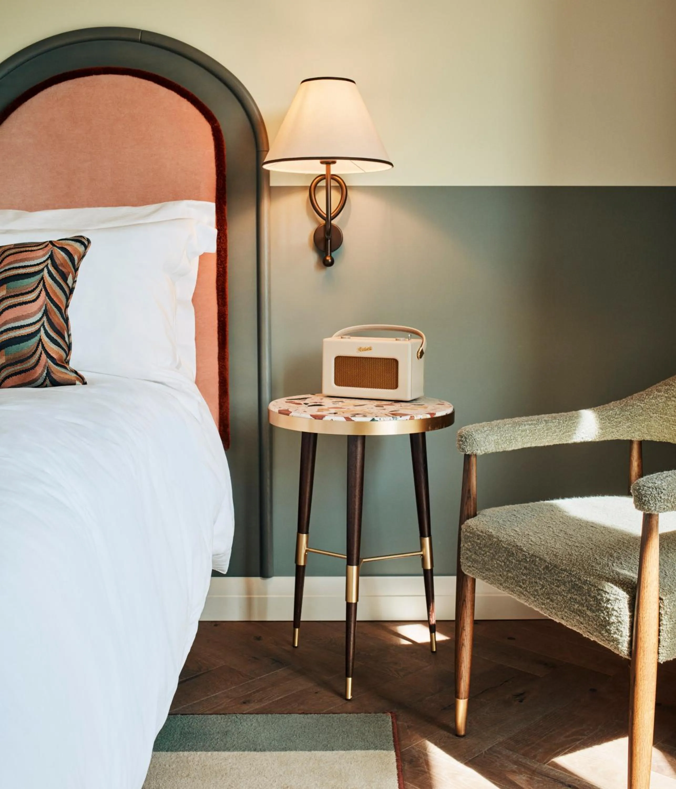 Bedroom, Bed in The Hoxton, Berlin