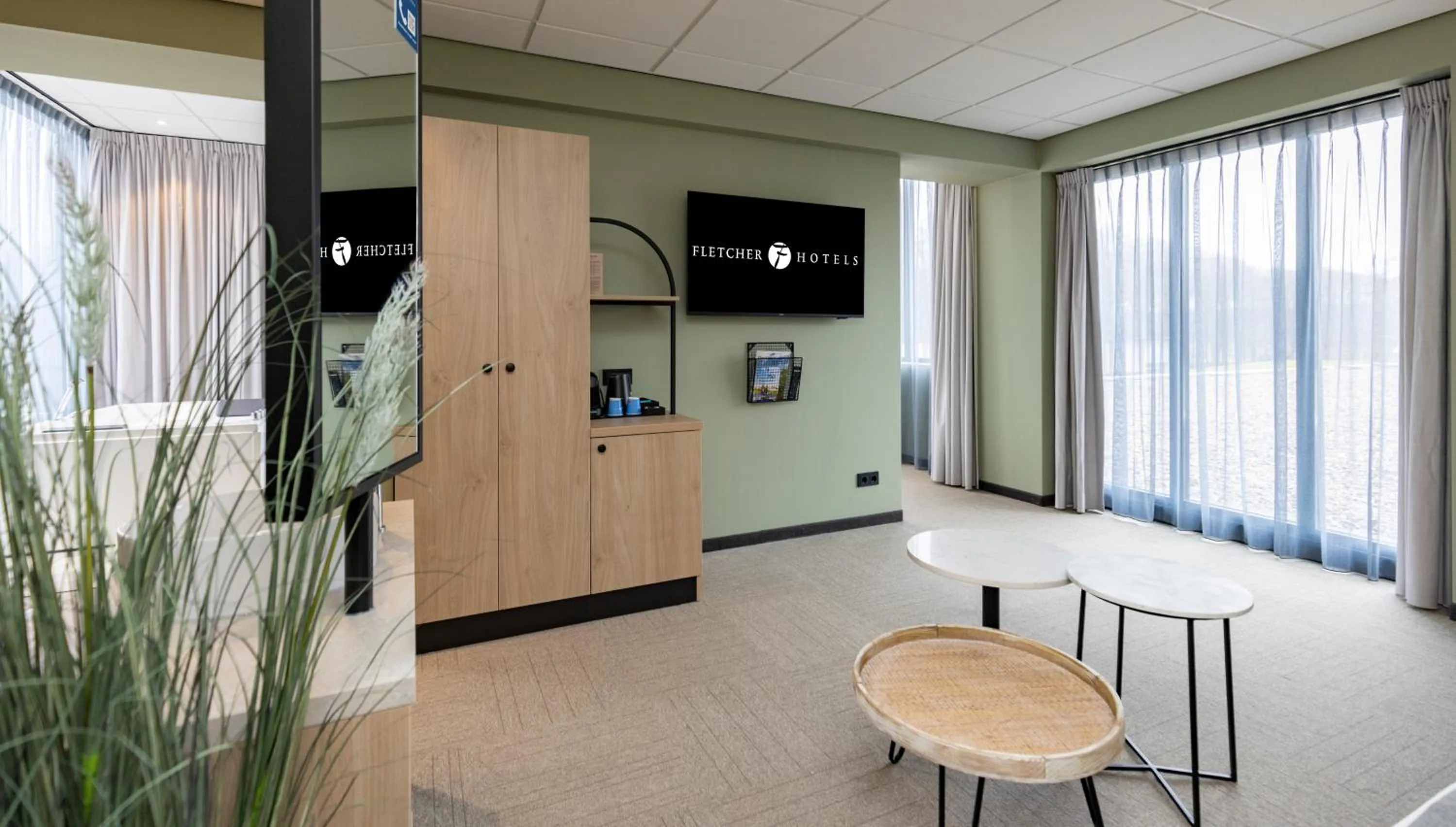 Living room in Fletcher Hotel-Restaurant Marknesse