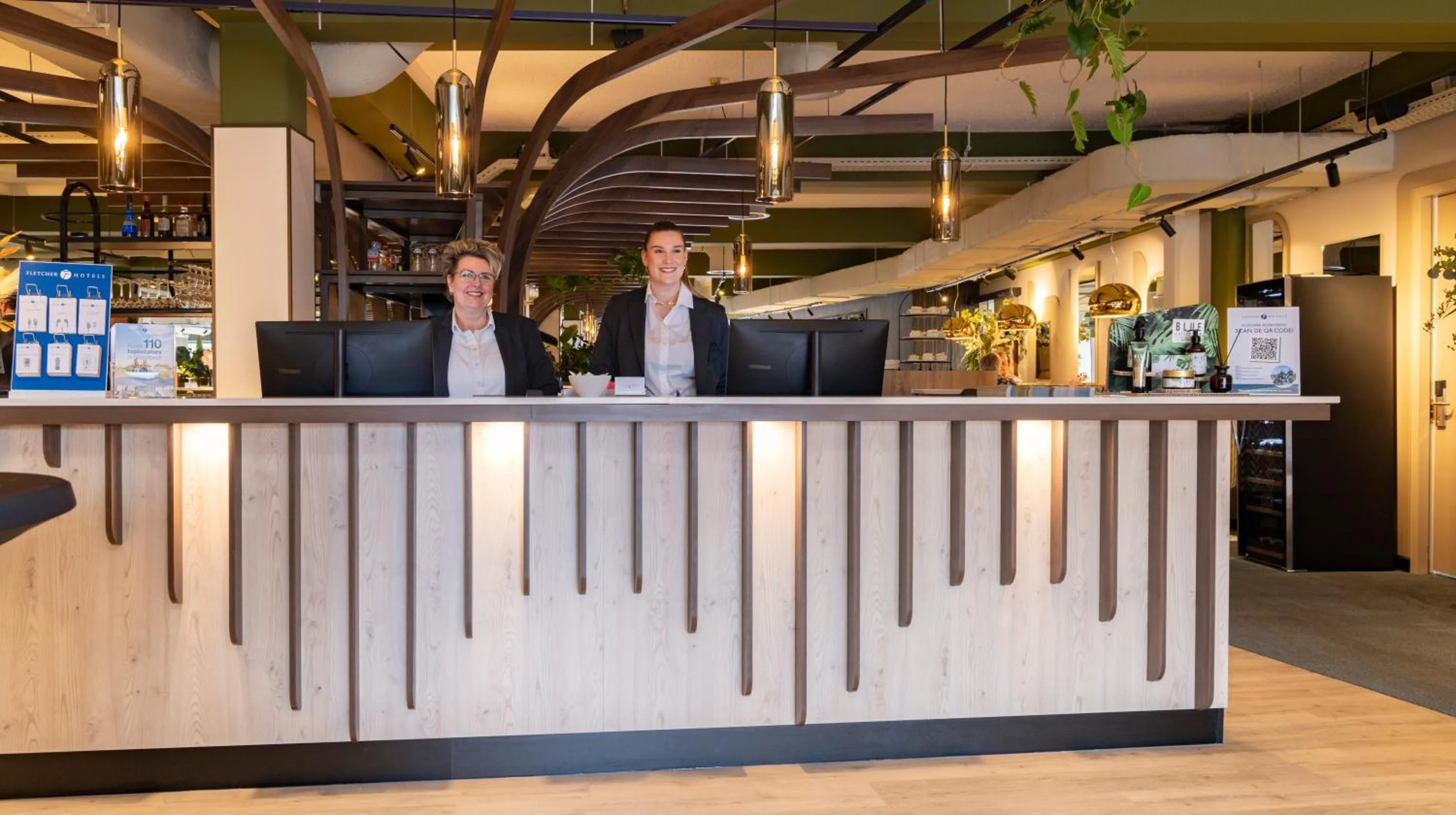 Lobby or reception in Fletcher Hotel-Restaurant Marknesse