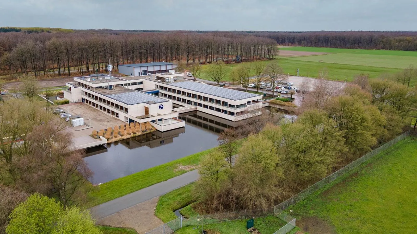 Bird's eye view in Fletcher Hotel-Restaurant Marknesse