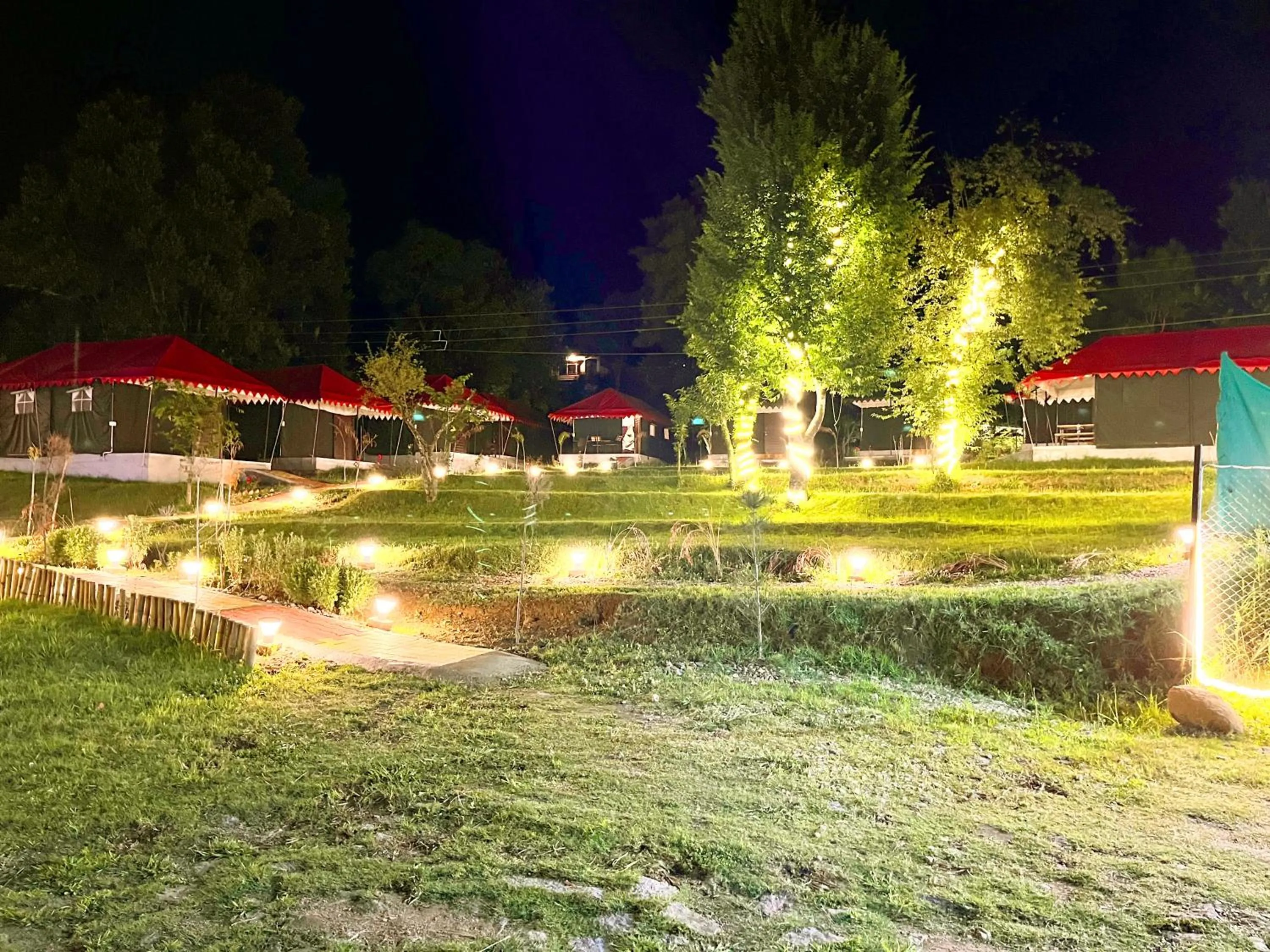 Night in Imilia Camps