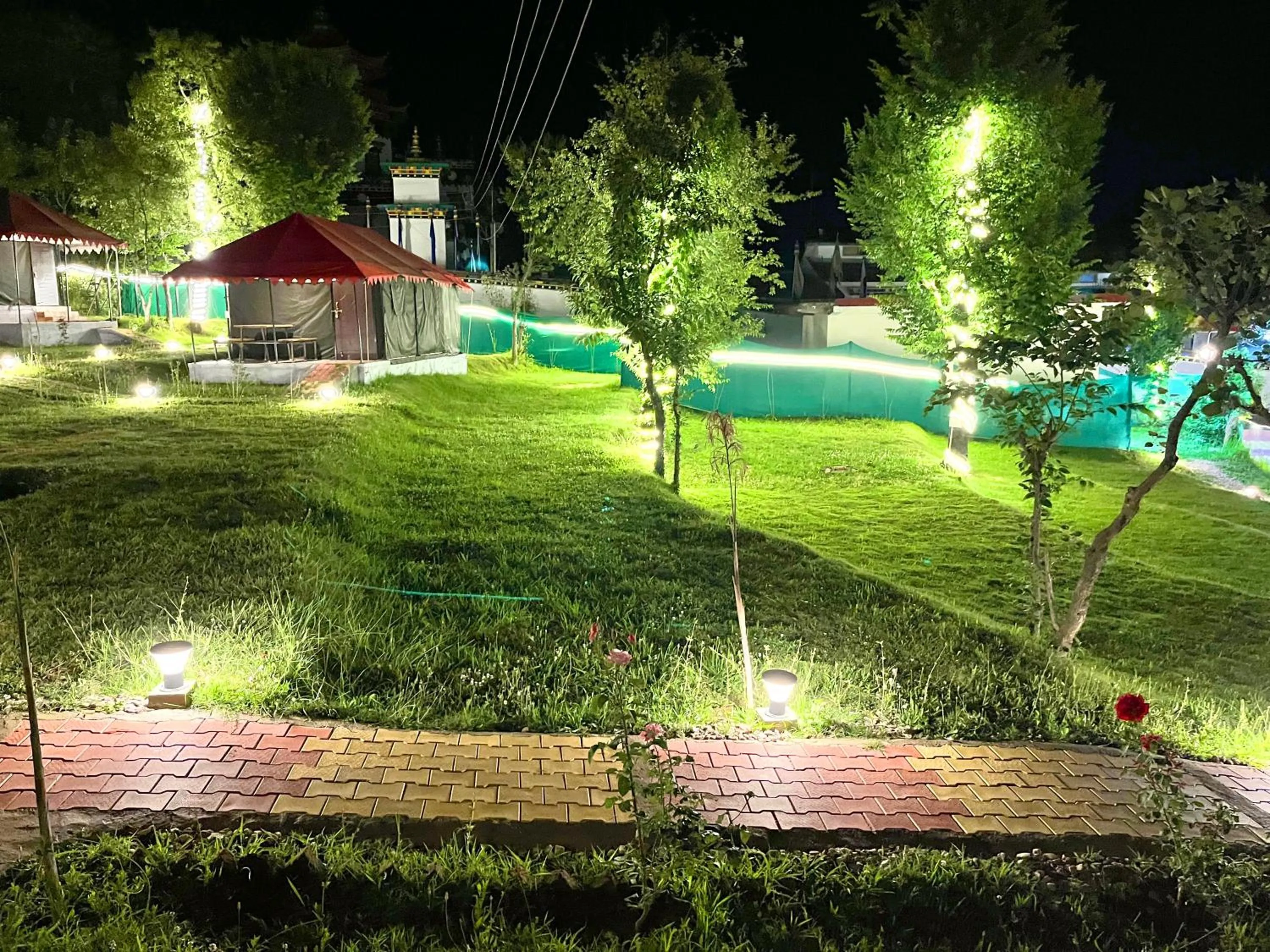 Night in Imilia Camps