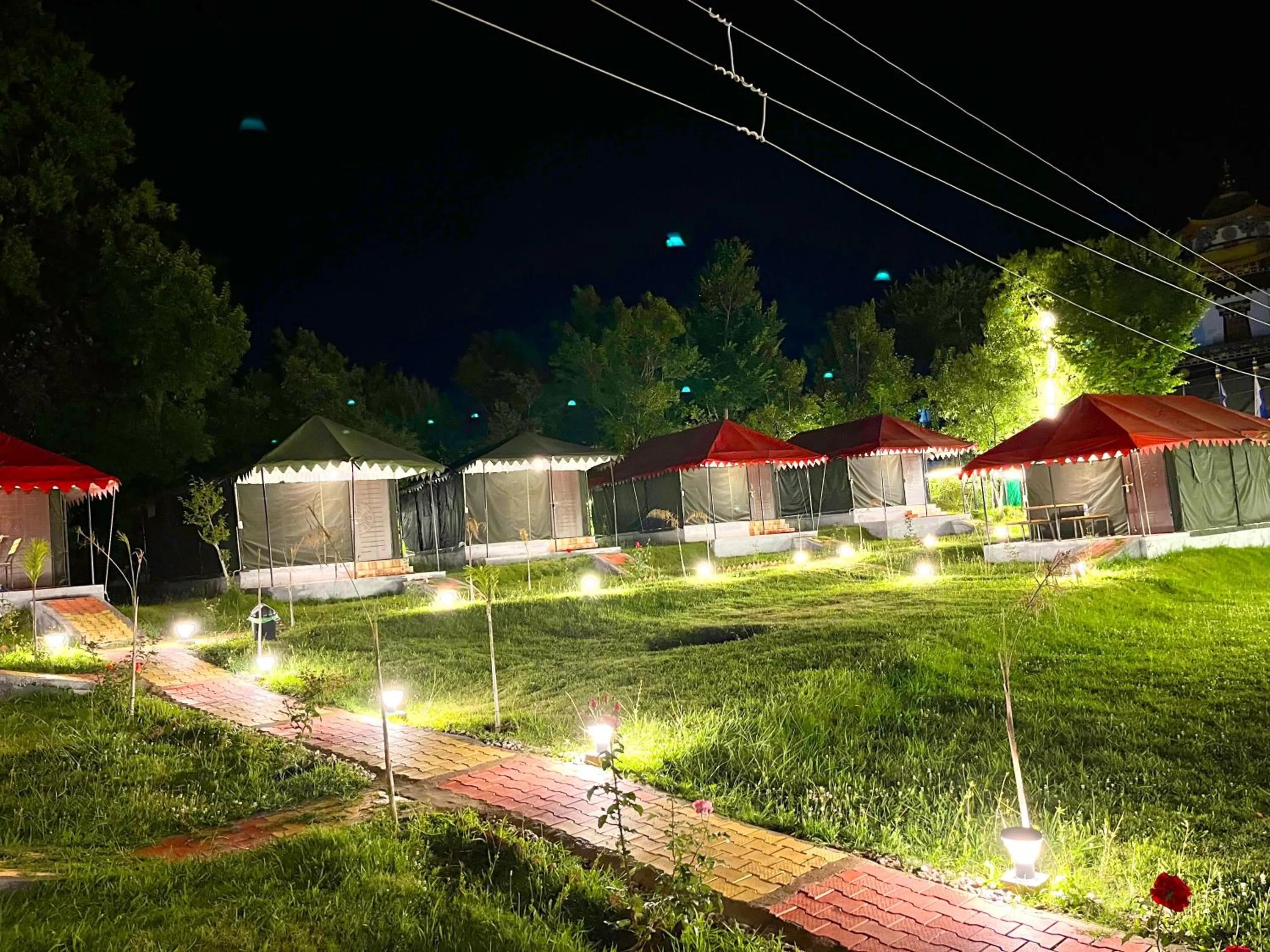 Night in Imilia Camps