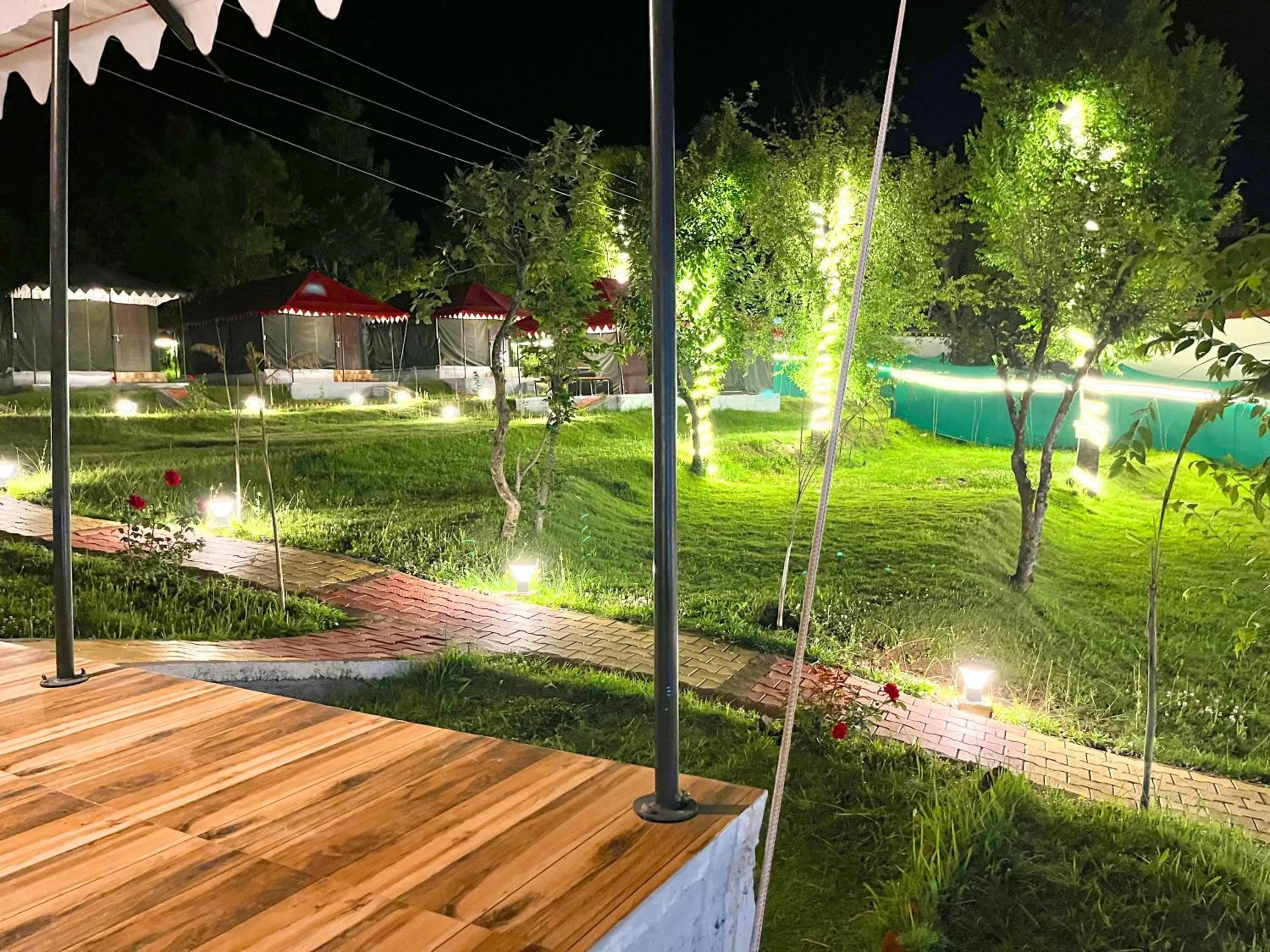 Night in Imilia Camps