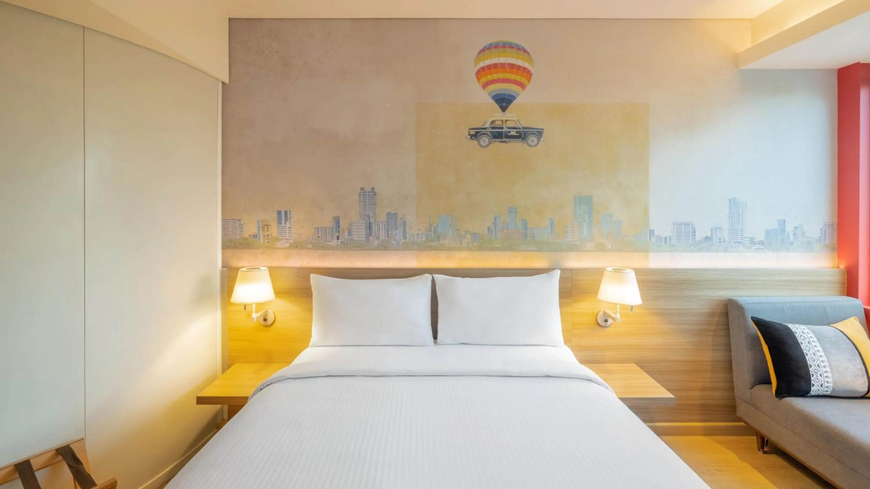 Bedroom, Bed in ibis Thane - An Accor Brand