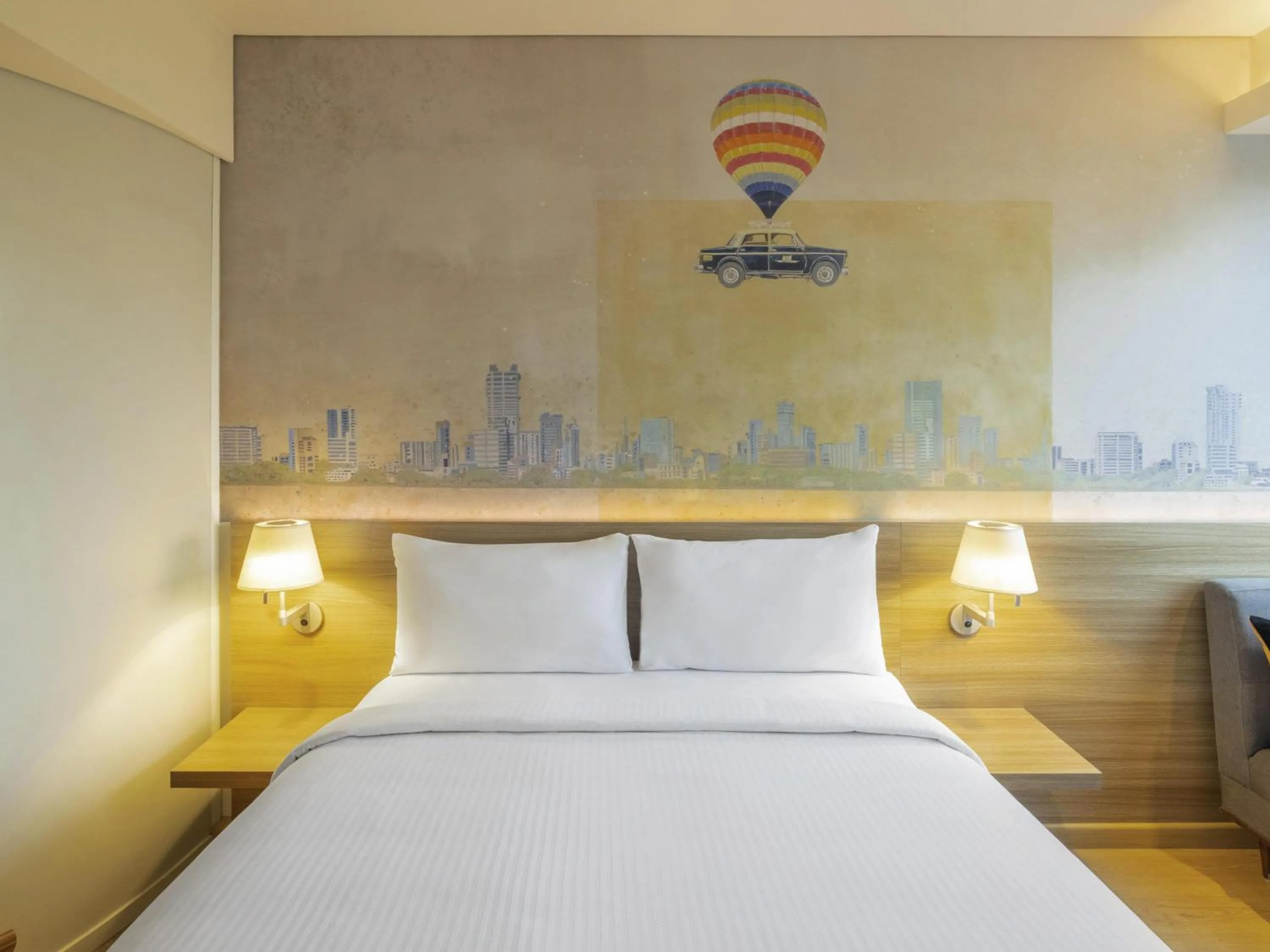 Bedroom, Bed in ibis Thane - An Accor Brand