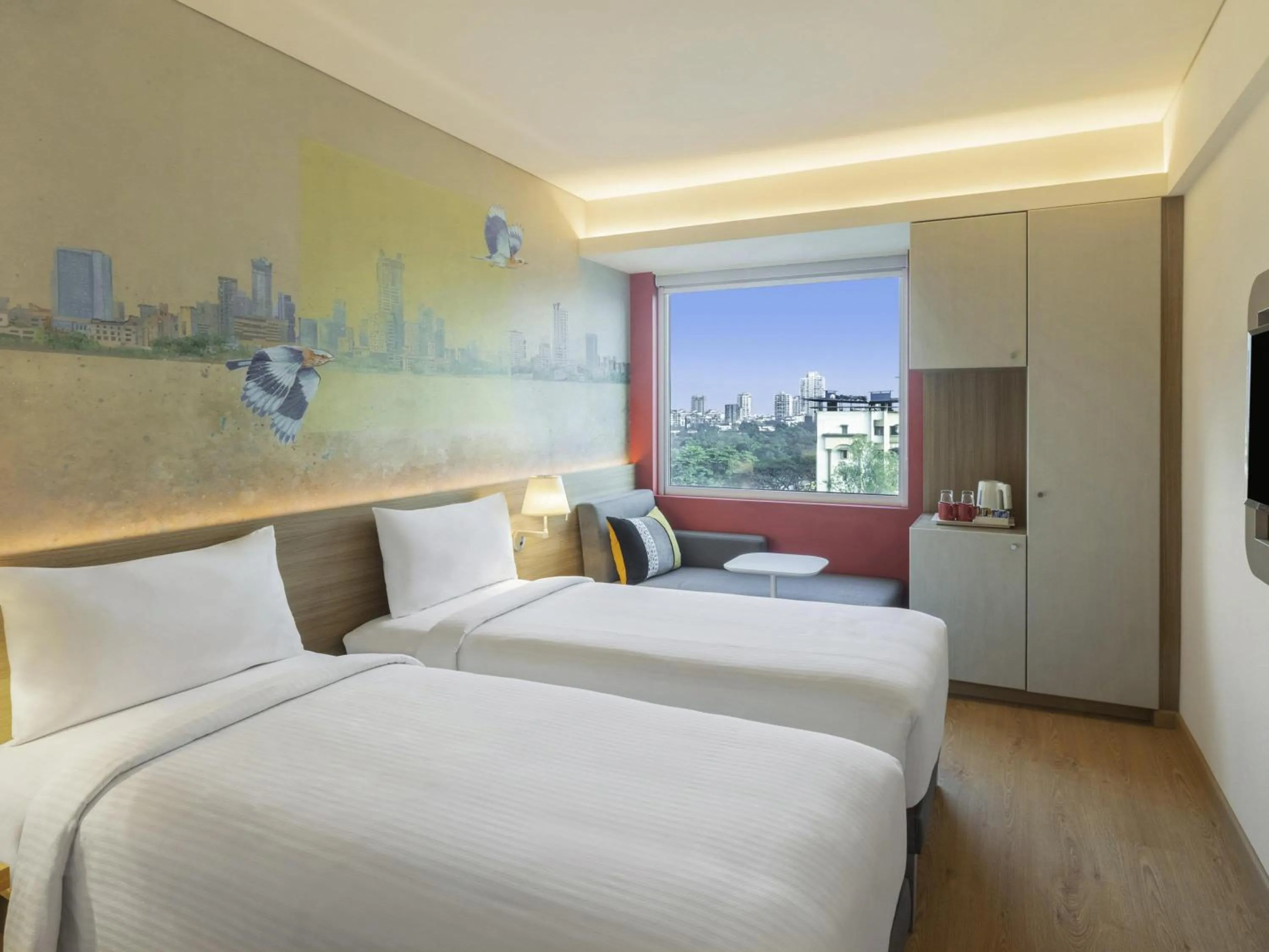 Bedroom, Bed in ibis Thane - An Accor Brand