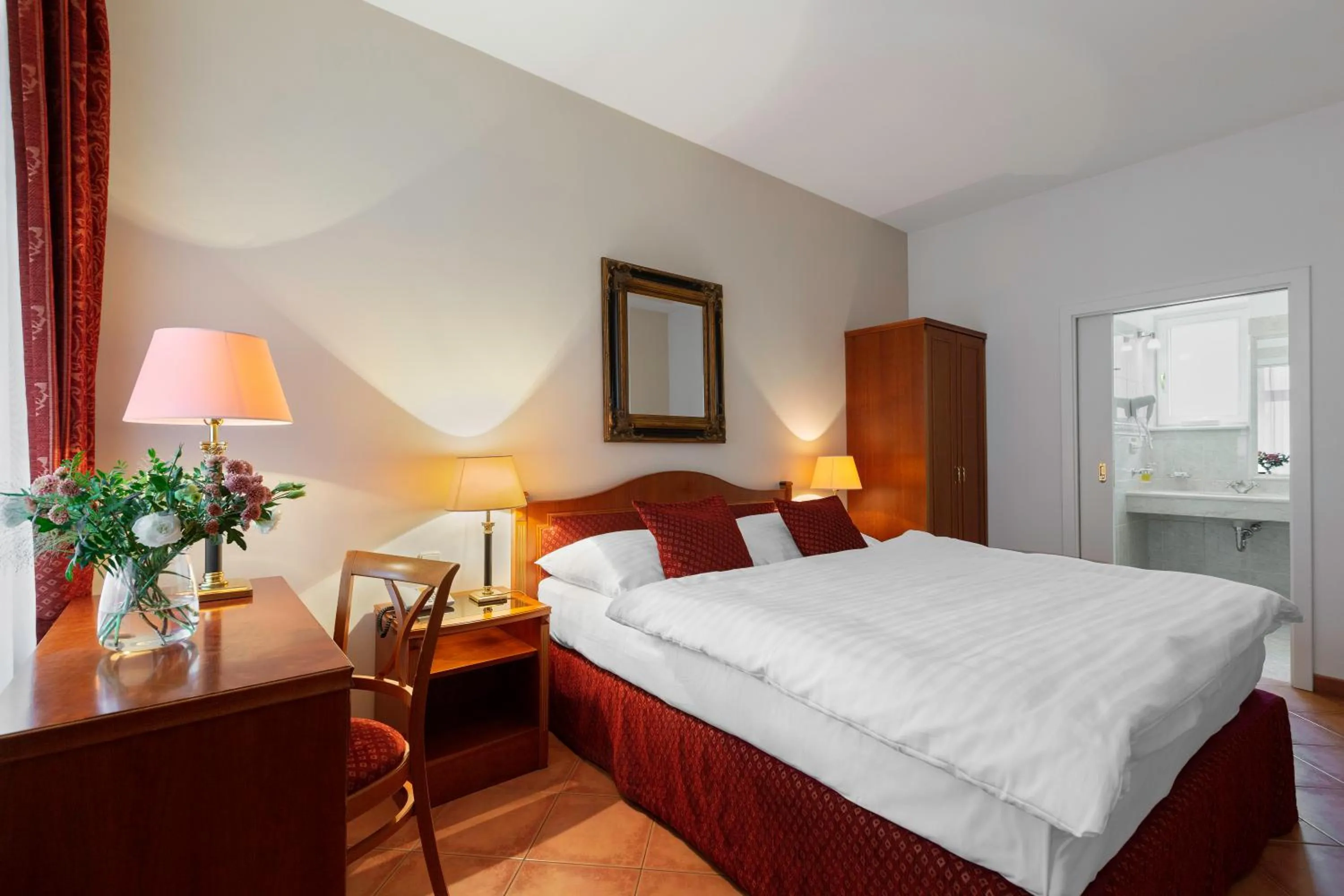 Bedroom in Hotel Patio Prague