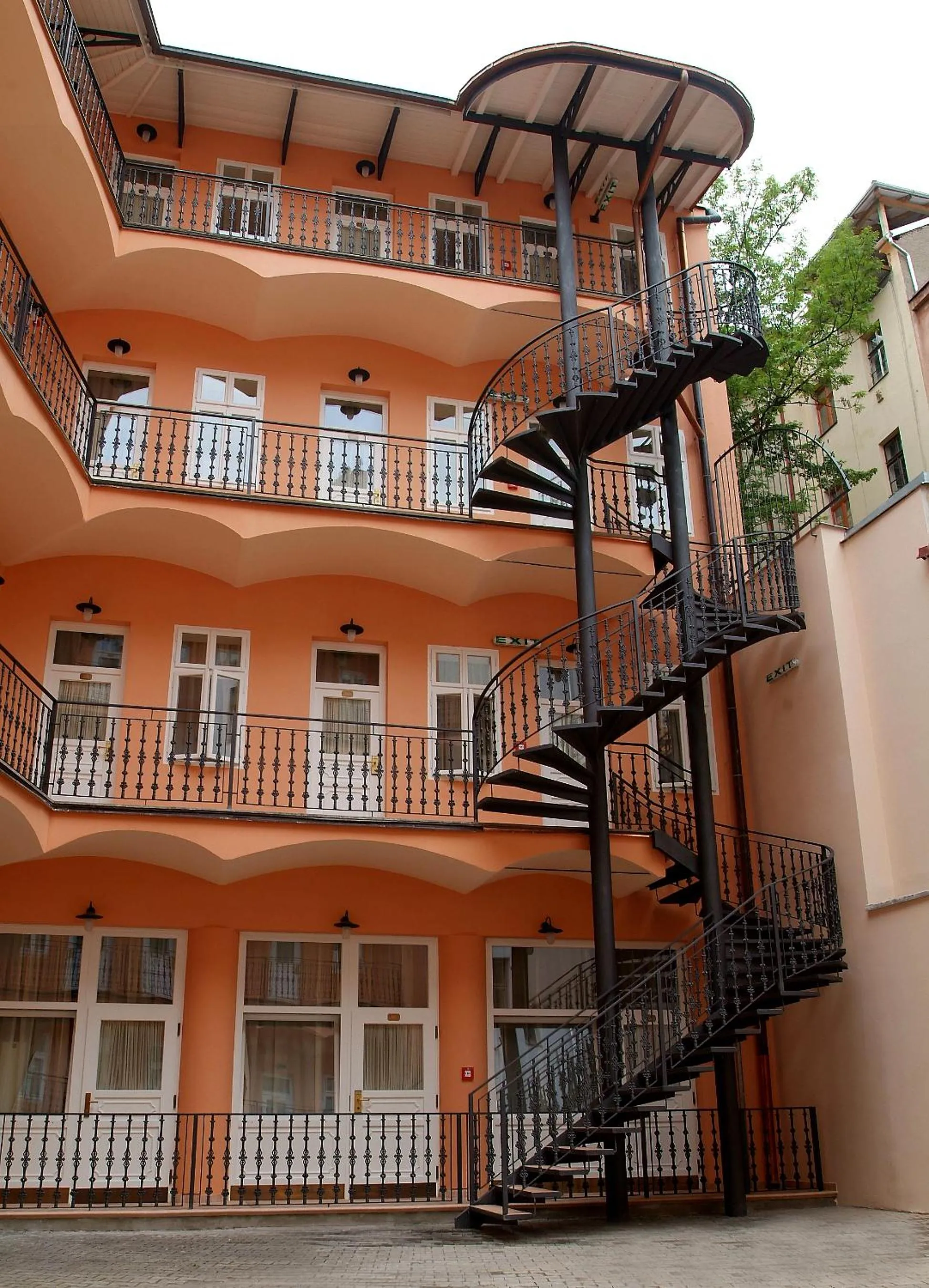Balcony/Terrace in Hotel Patio Prague