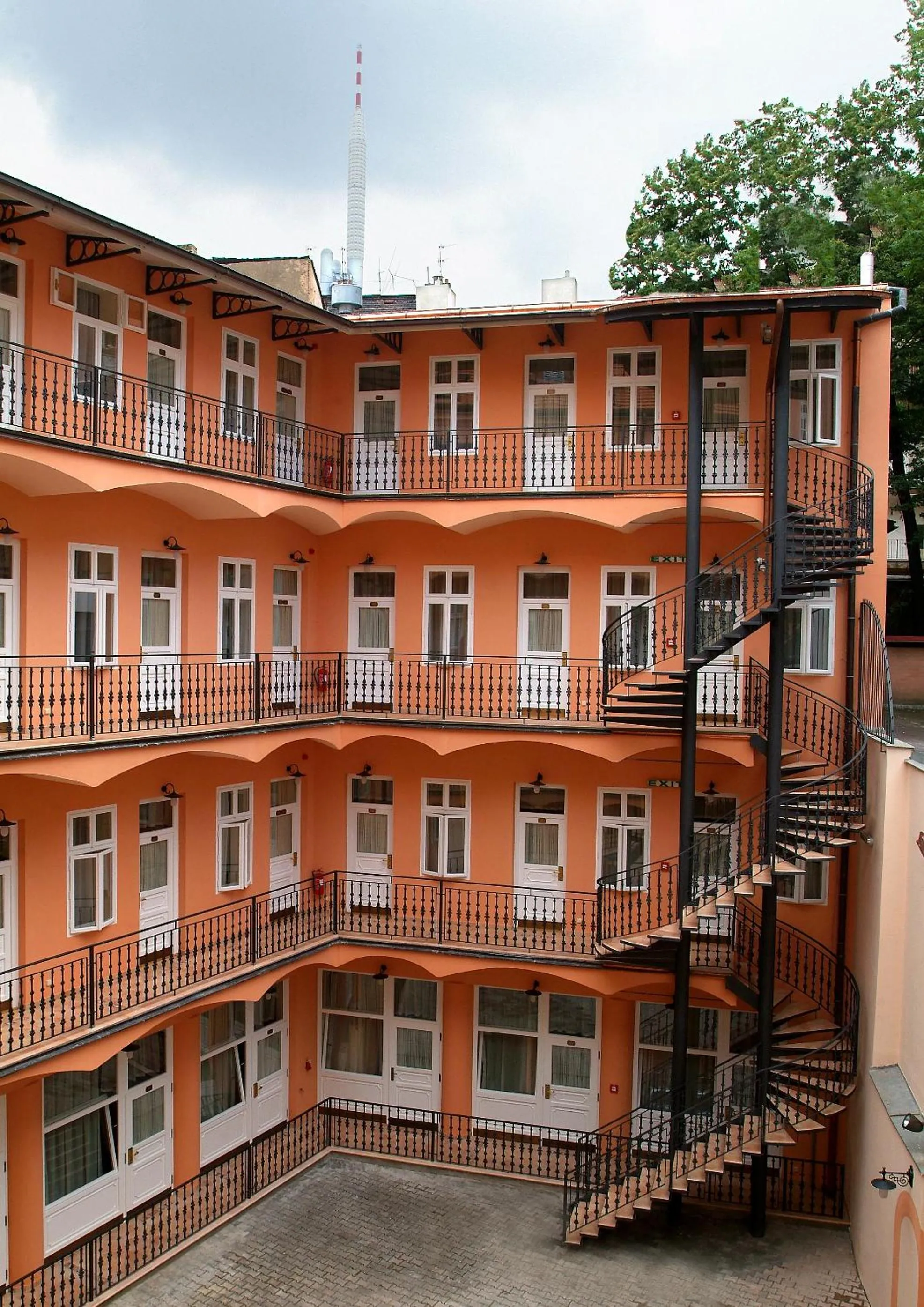 Balcony/Terrace in Hotel Patio Prague