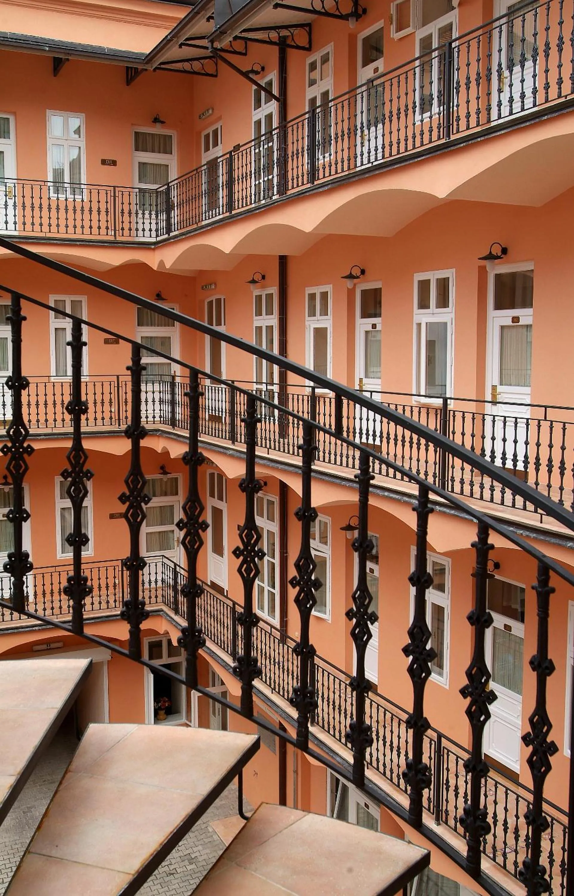 Property building in Hotel Patio Prague