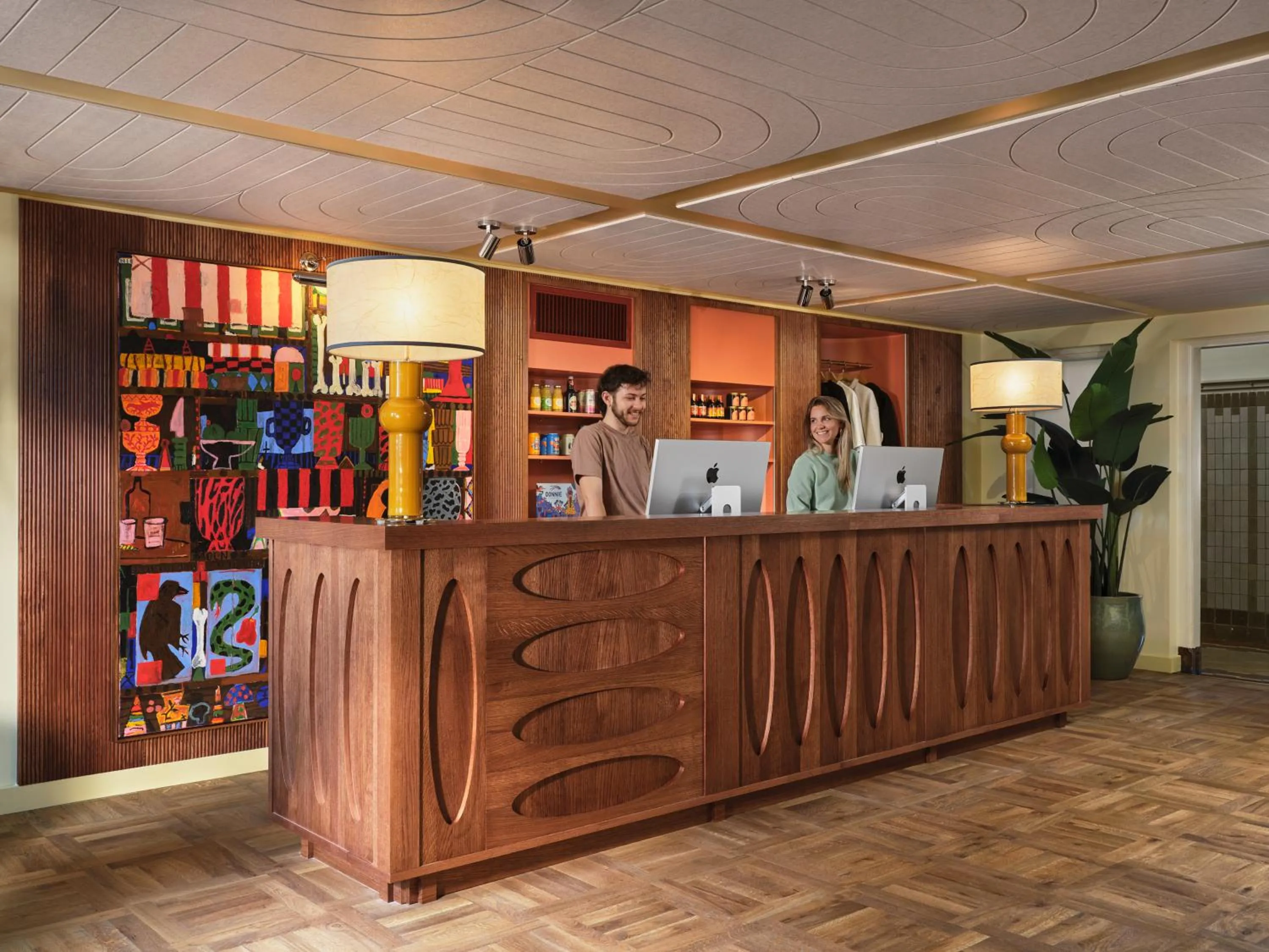 Lobby or reception in The Hoxton Lloyd Amsterdam City Centre East