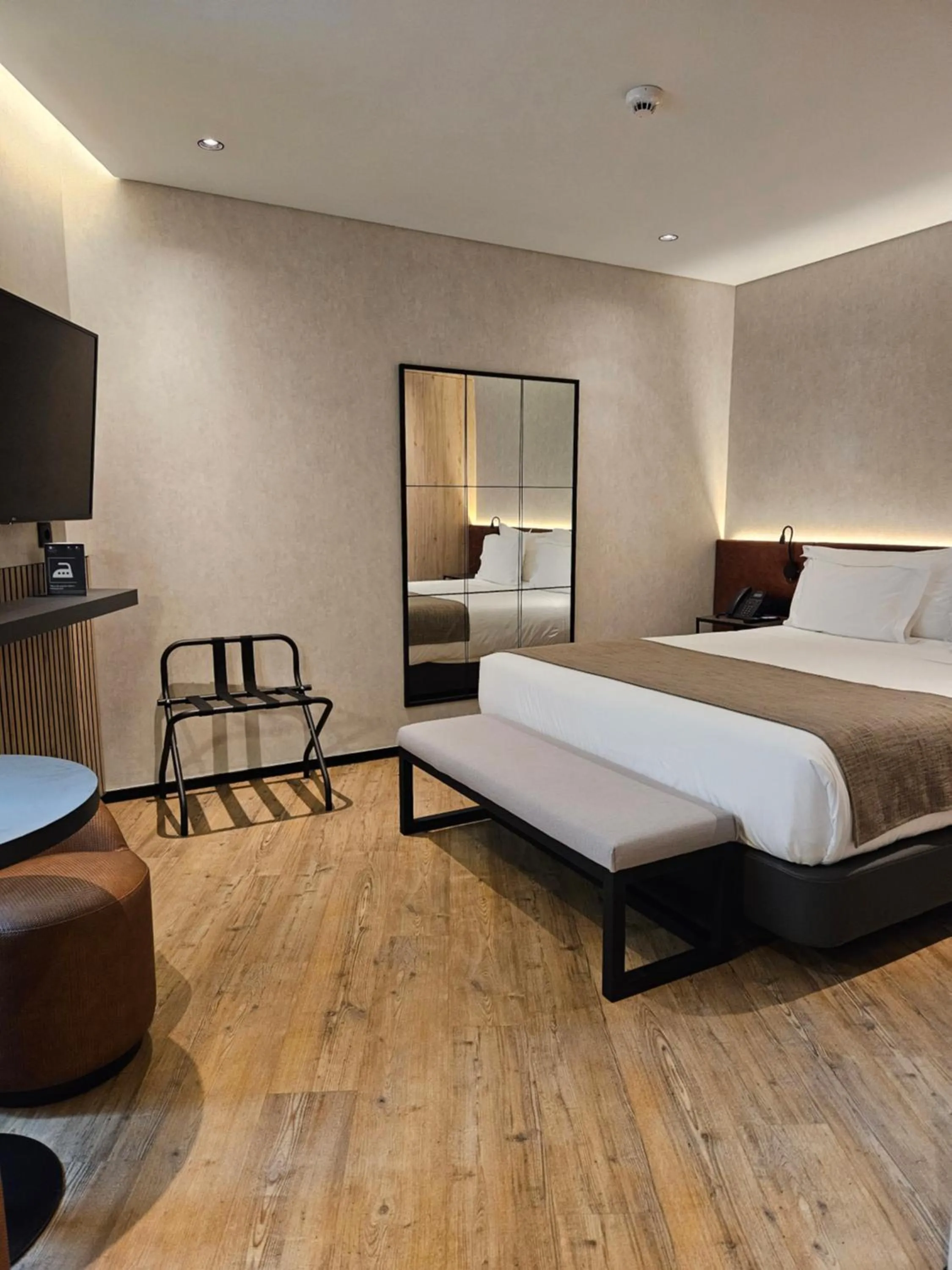 Bed in Hotel Principe Avila