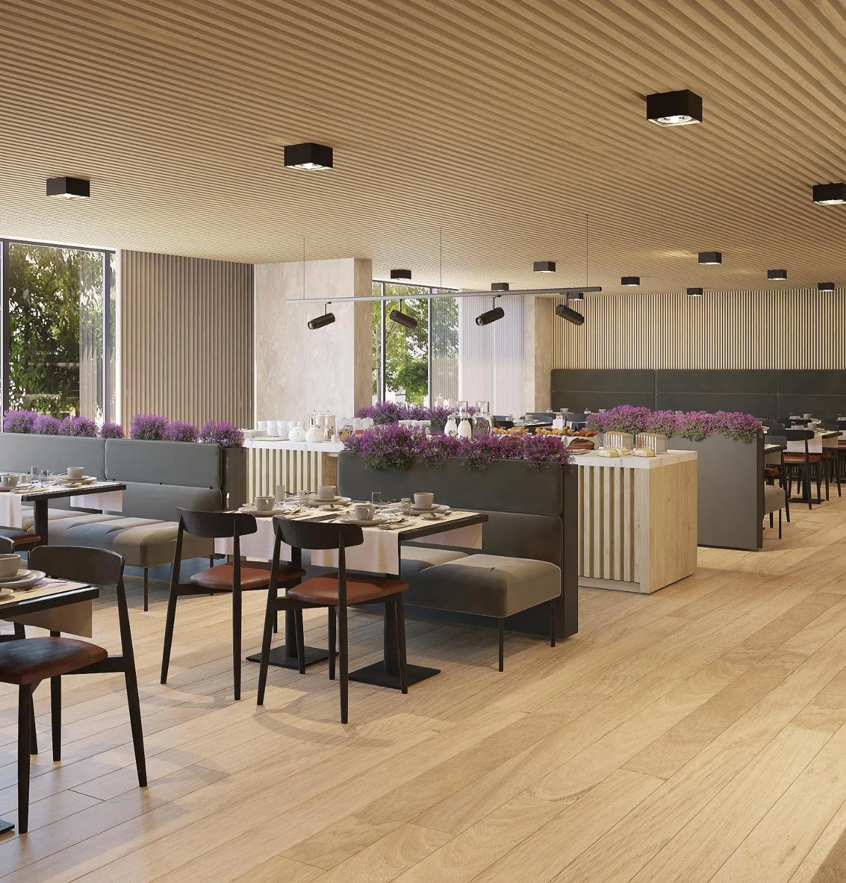 Breakfast in Hotel Principe Avila