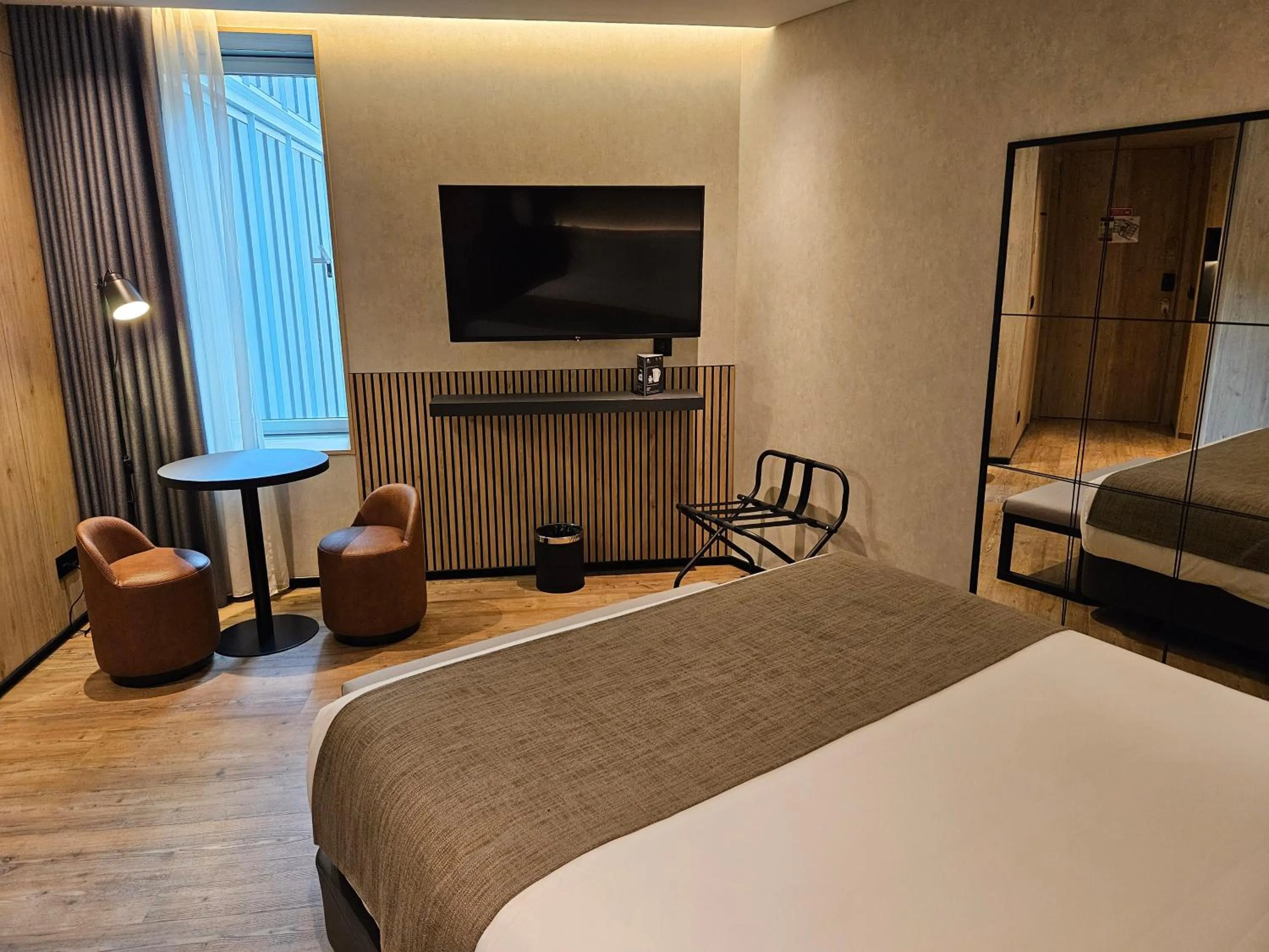 Bed in Hotel Principe Avila