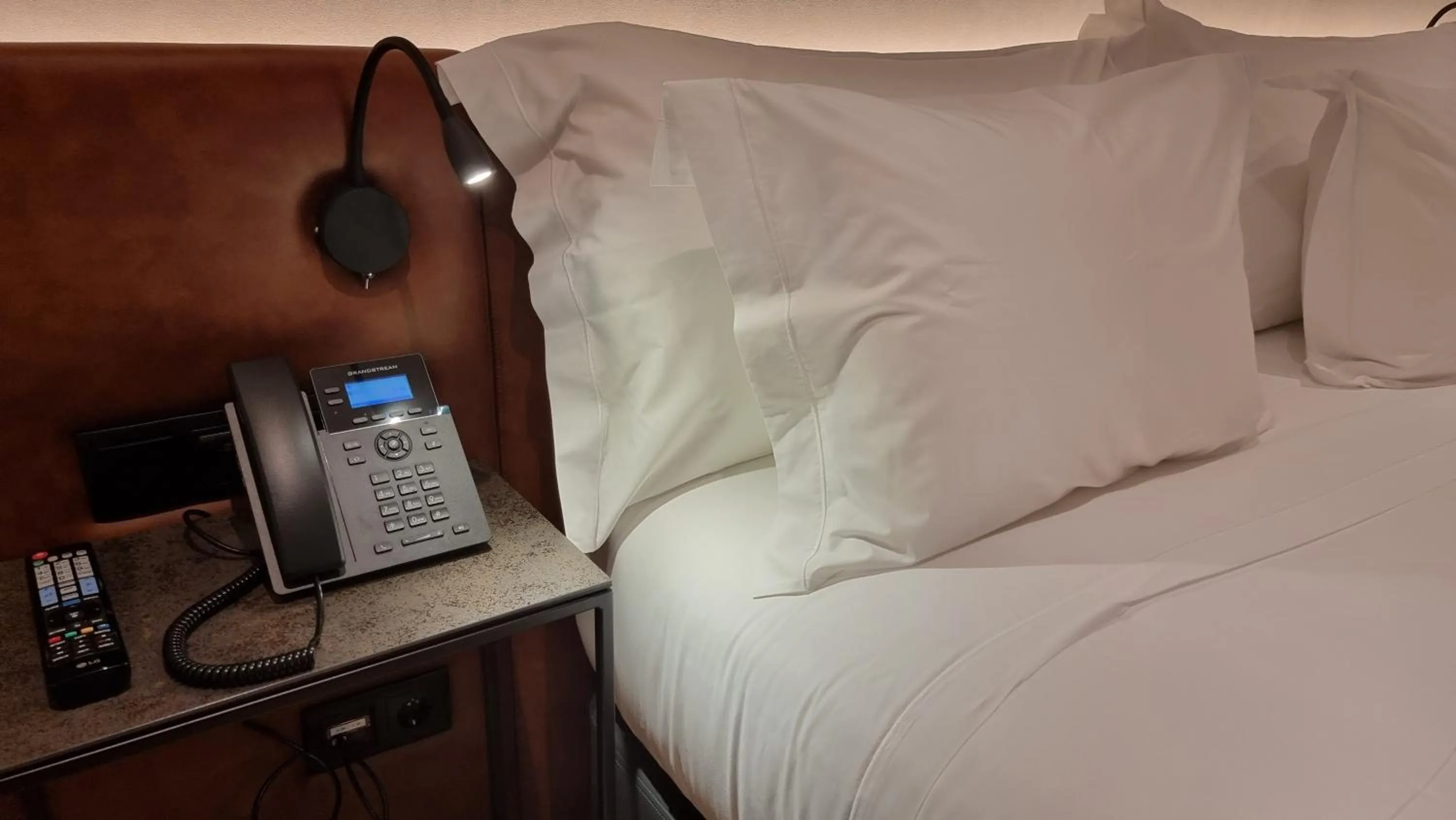 Decorative detail, Bed in Hotel Principe Avila