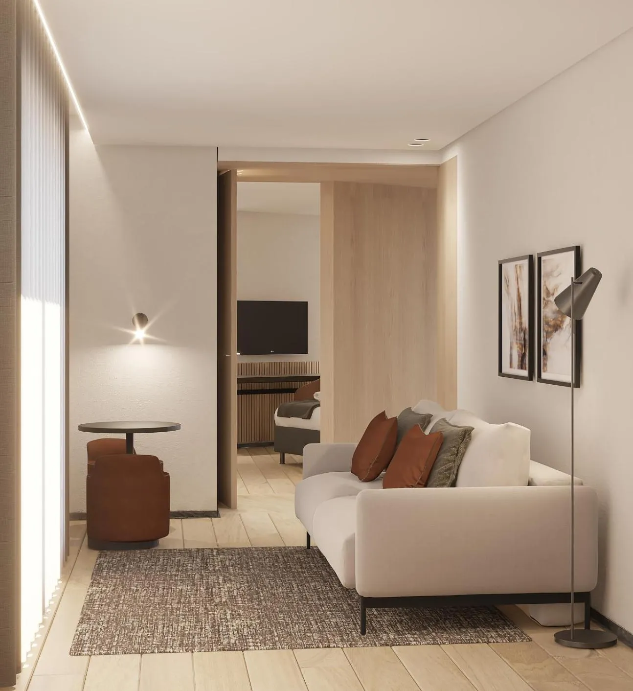 Bedroom in Hotel Principe Avila