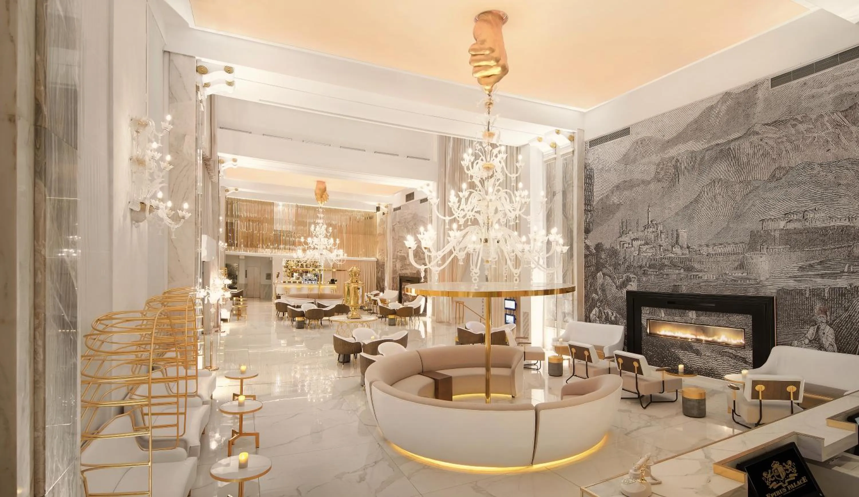 Living room in Epirus Palace Congress & Spa