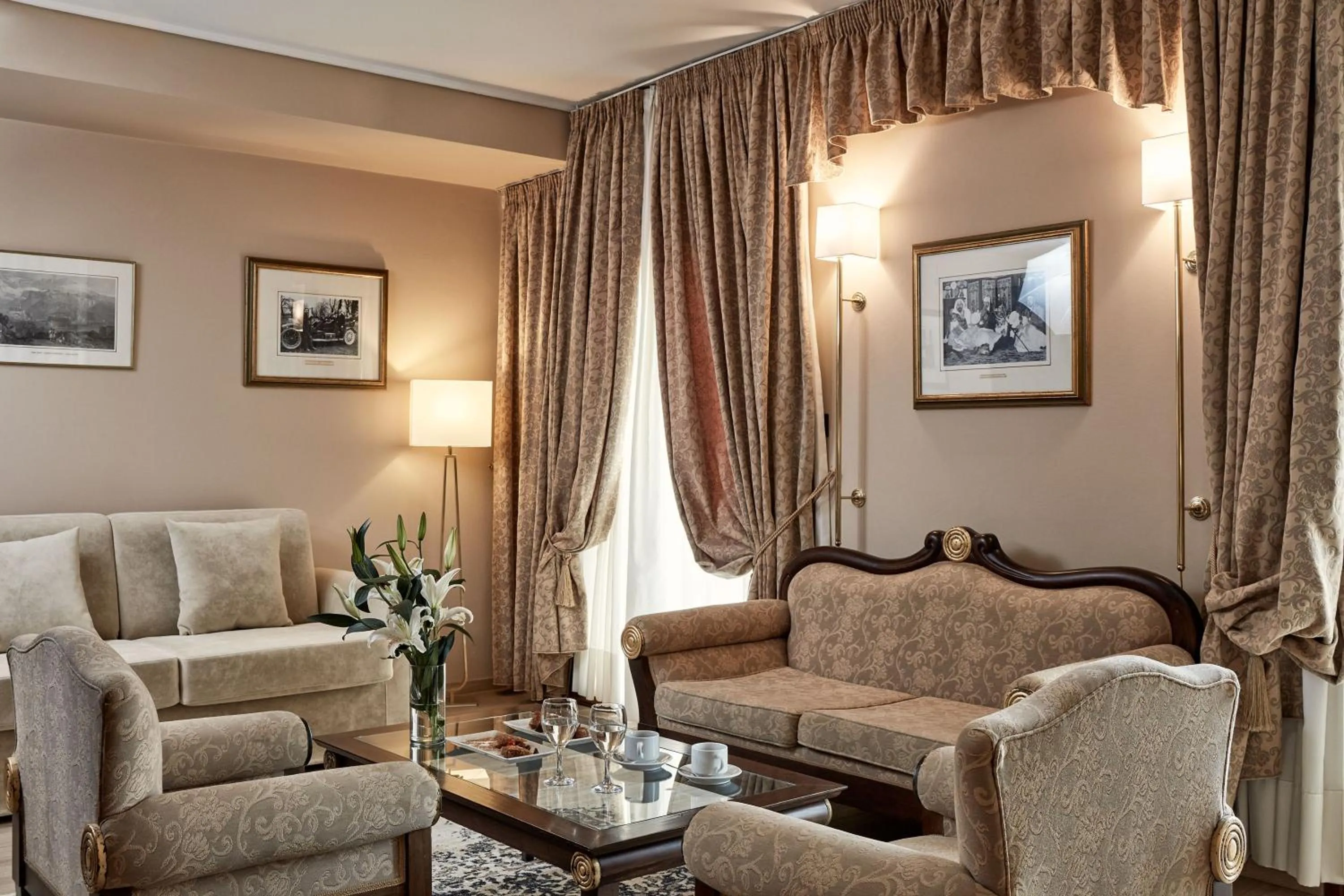 Living room in Epirus Palace Congress & Spa