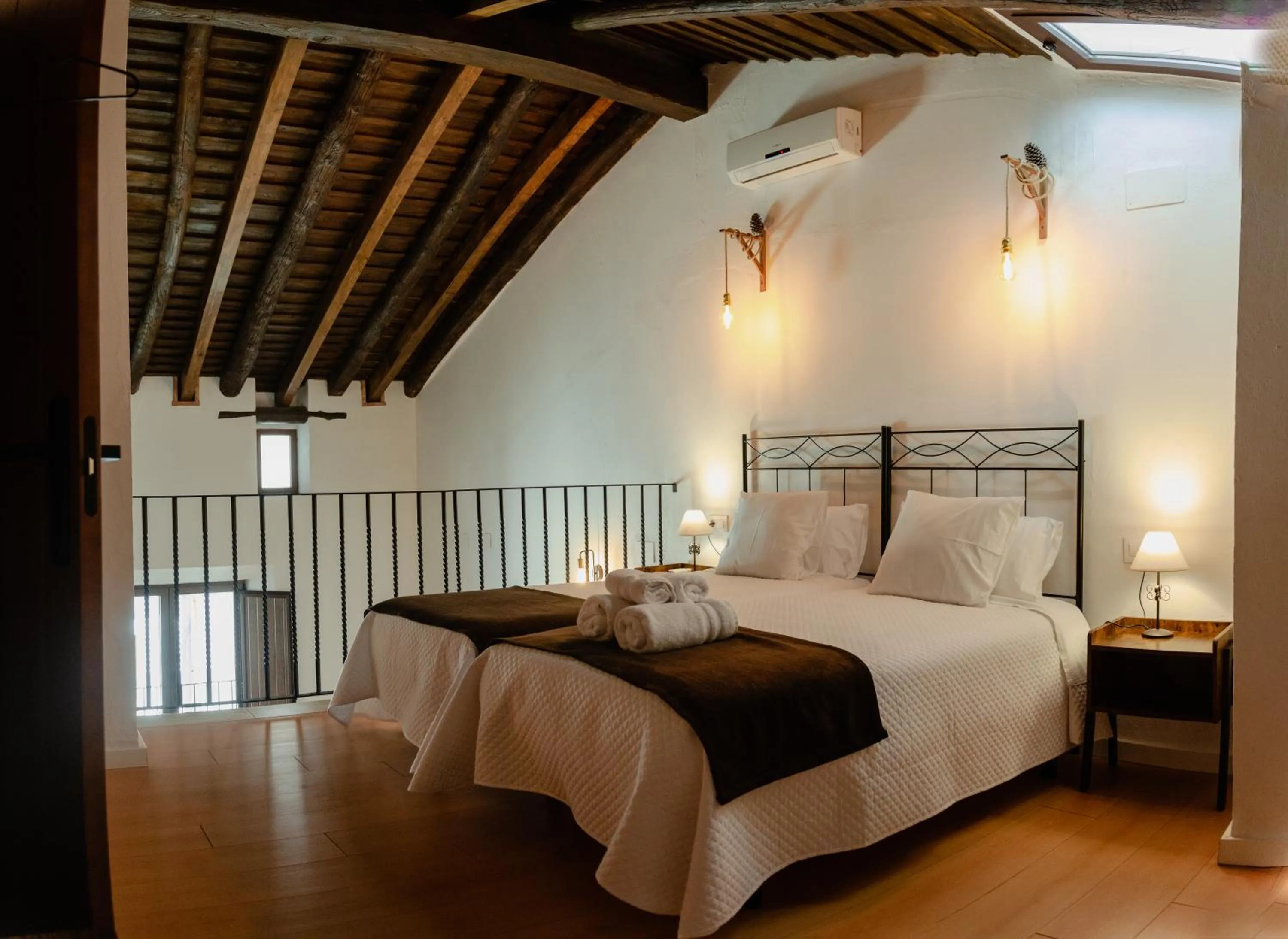 Bedroom, Bed in La posada de Alájar