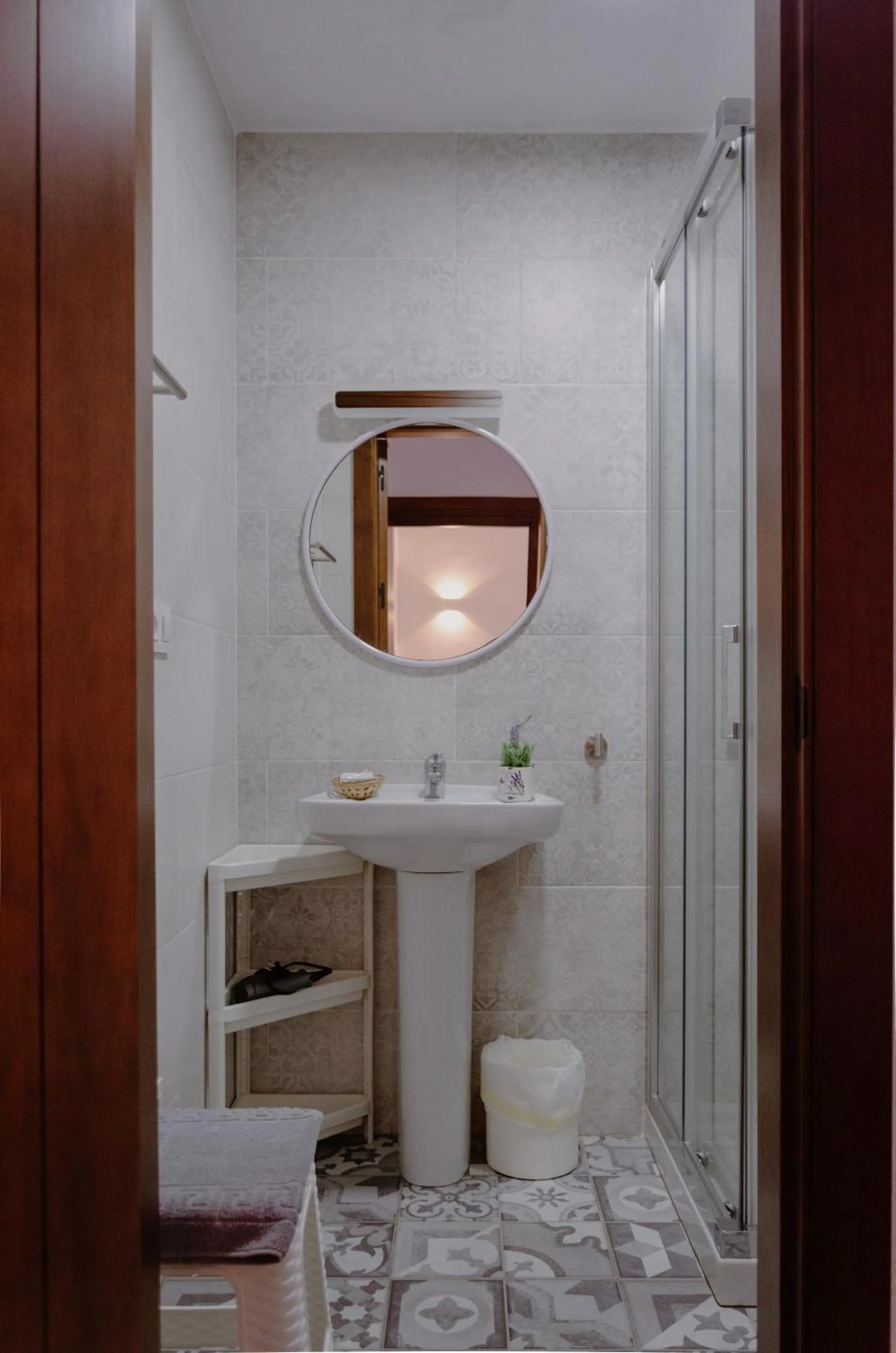 Bathroom in La posada de Alájar