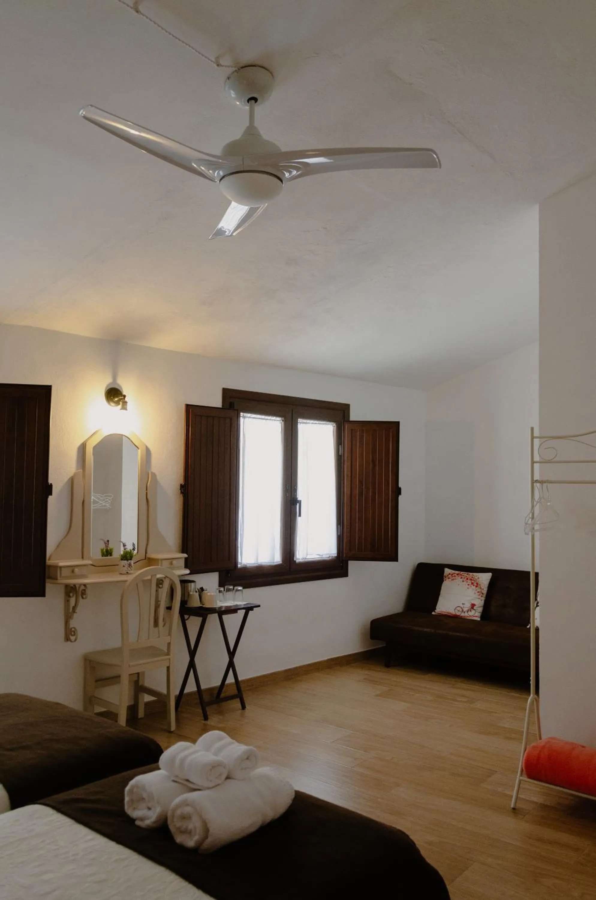 Bed in La posada de Alájar