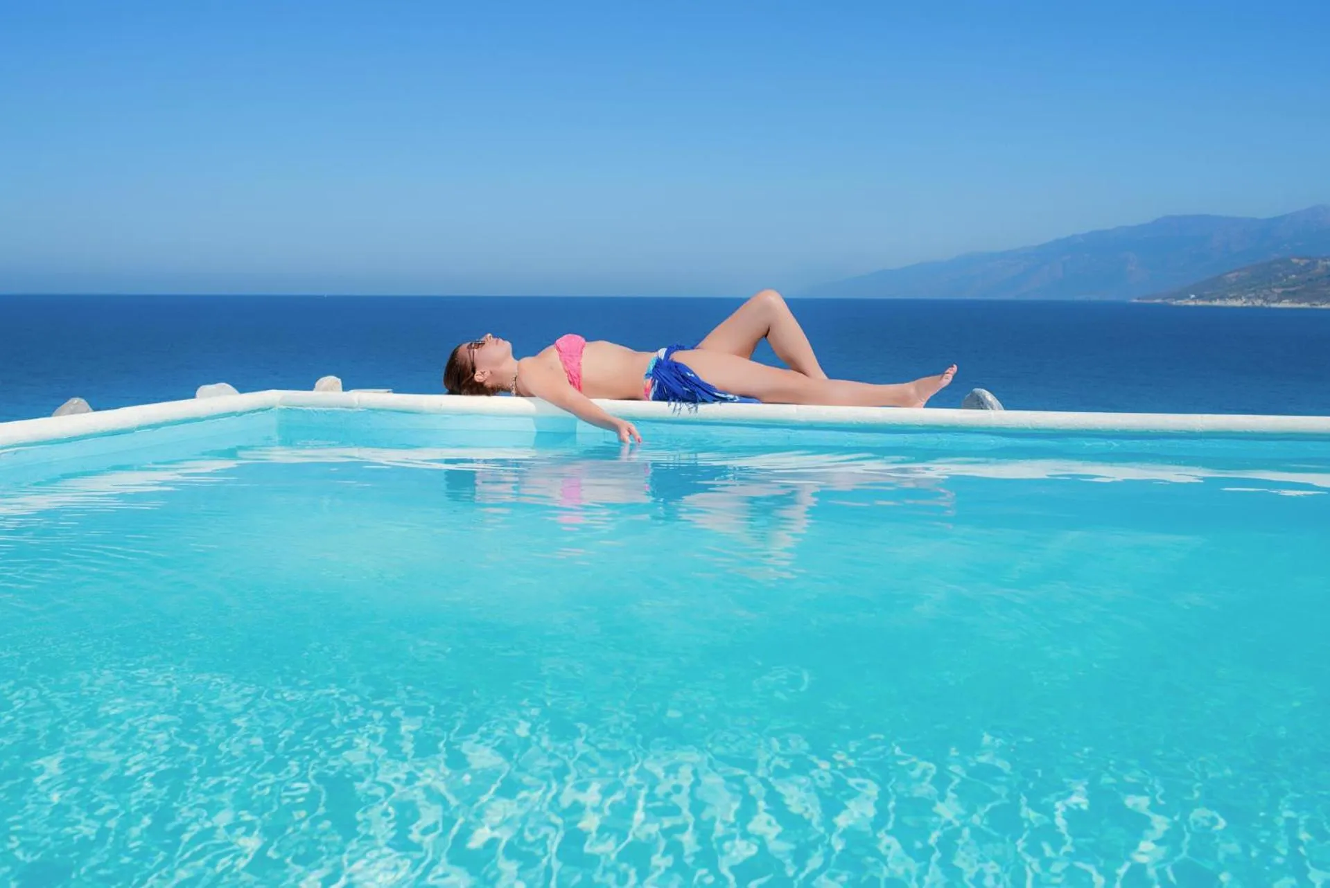 People in Cavos Bay Hotel & Studios