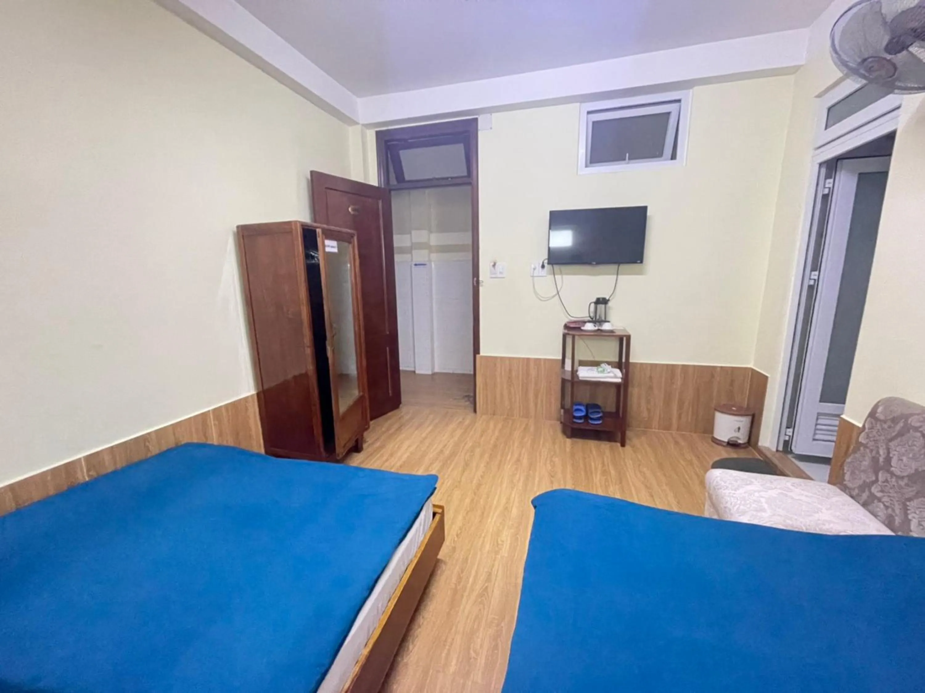 Bed in Hân Hoan Hotel