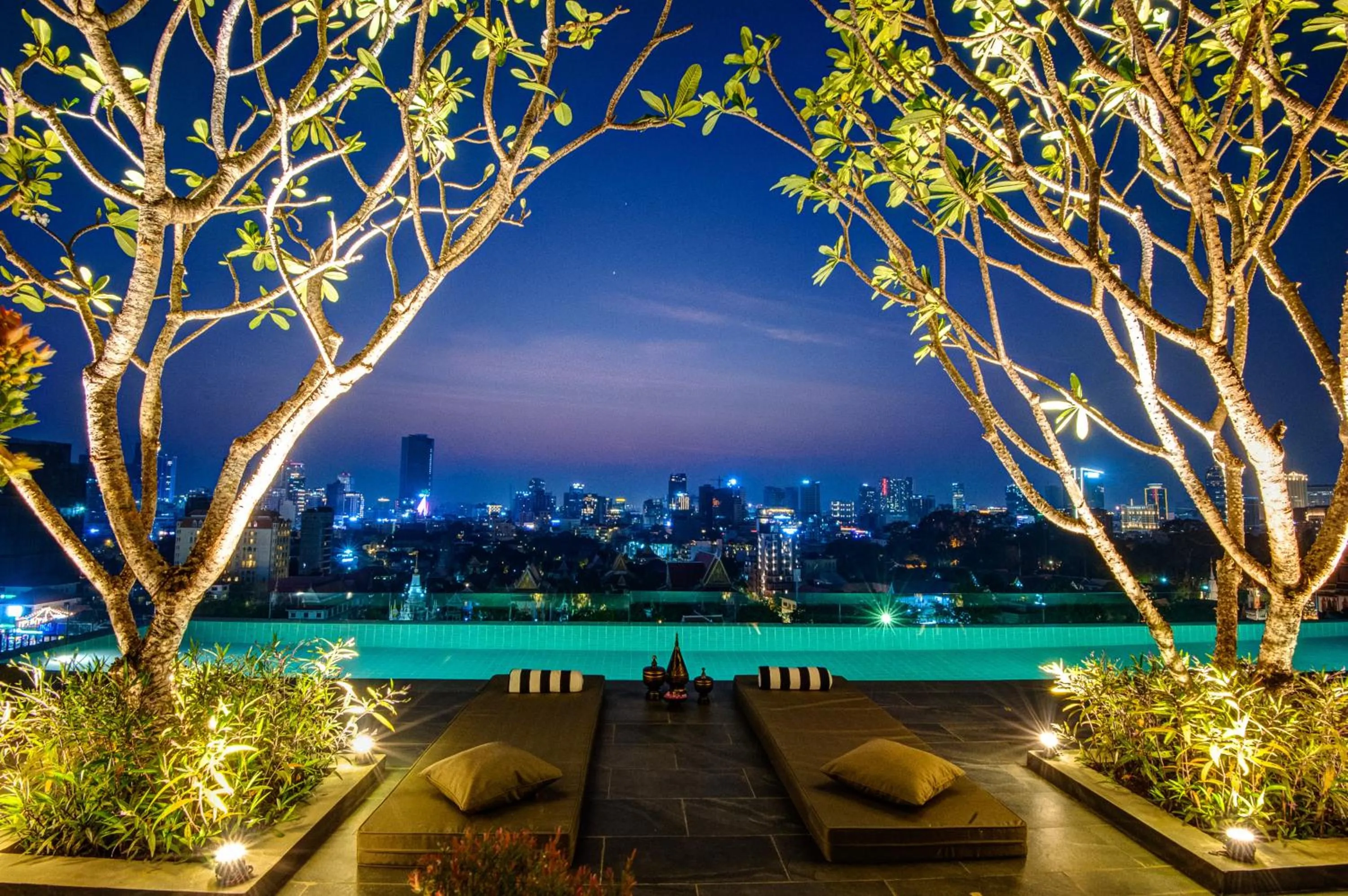 City view in GLOW PARK HOTEL Grand Royal Palace