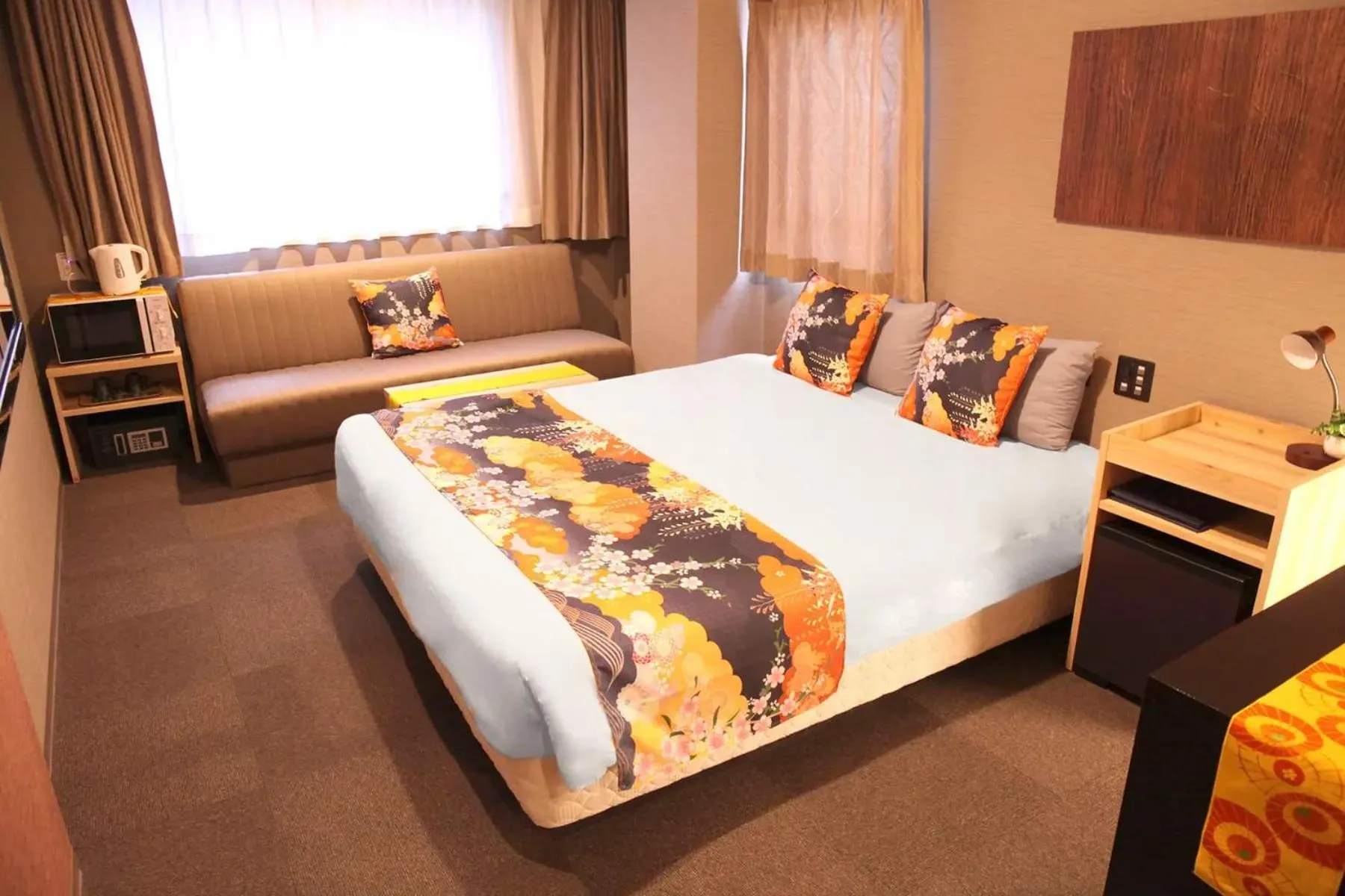 Bed in HOTEL LEGASTA KYOTO SHIRAKAWA SANJO