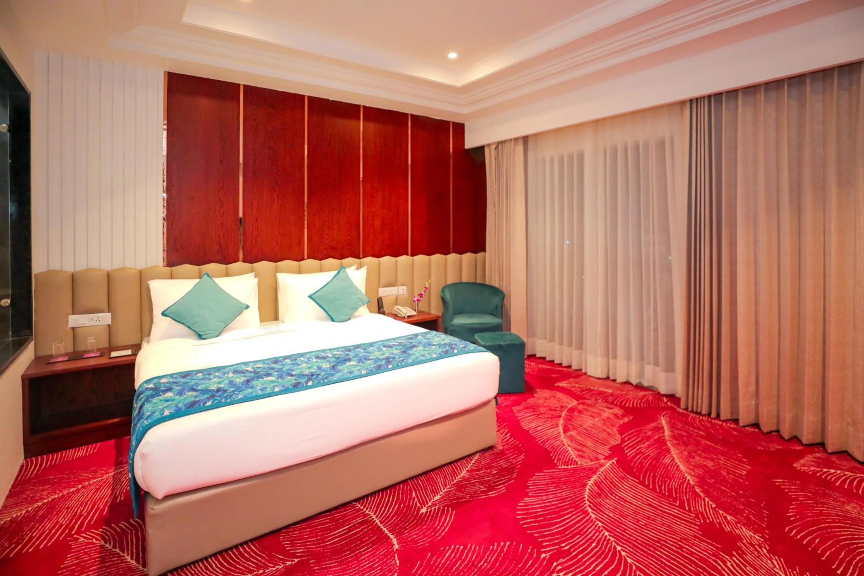 Bedroom, Bed in Regenta Place Phagwara by Royal Orchid Hotels Limited