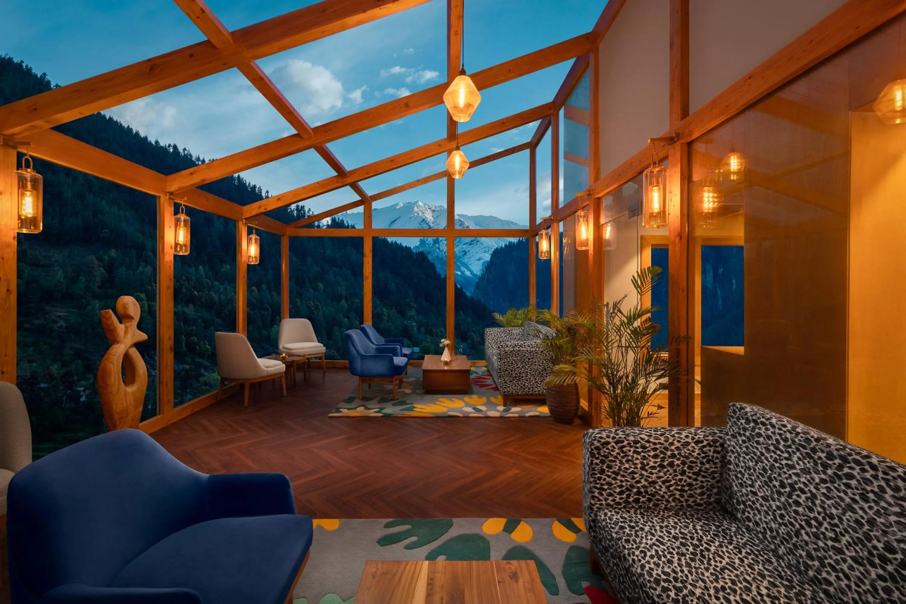 Property building in Bookmark Resorts, Manali