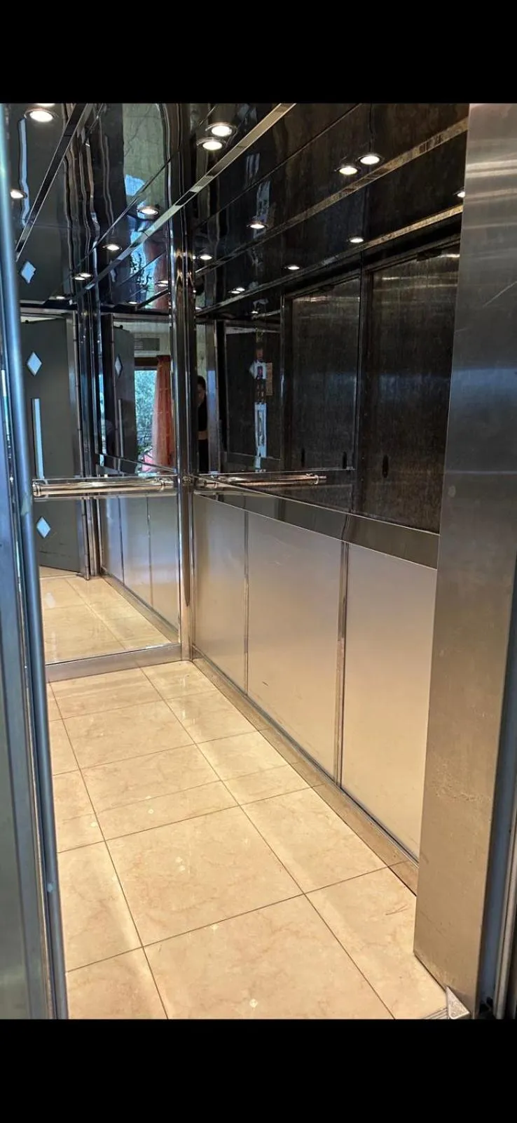 elevator in Europa Beach Hotel