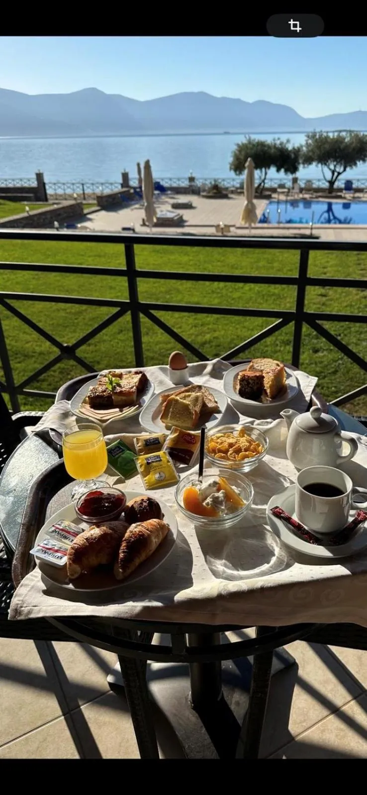 Breakfast in Europa Beach Hotel