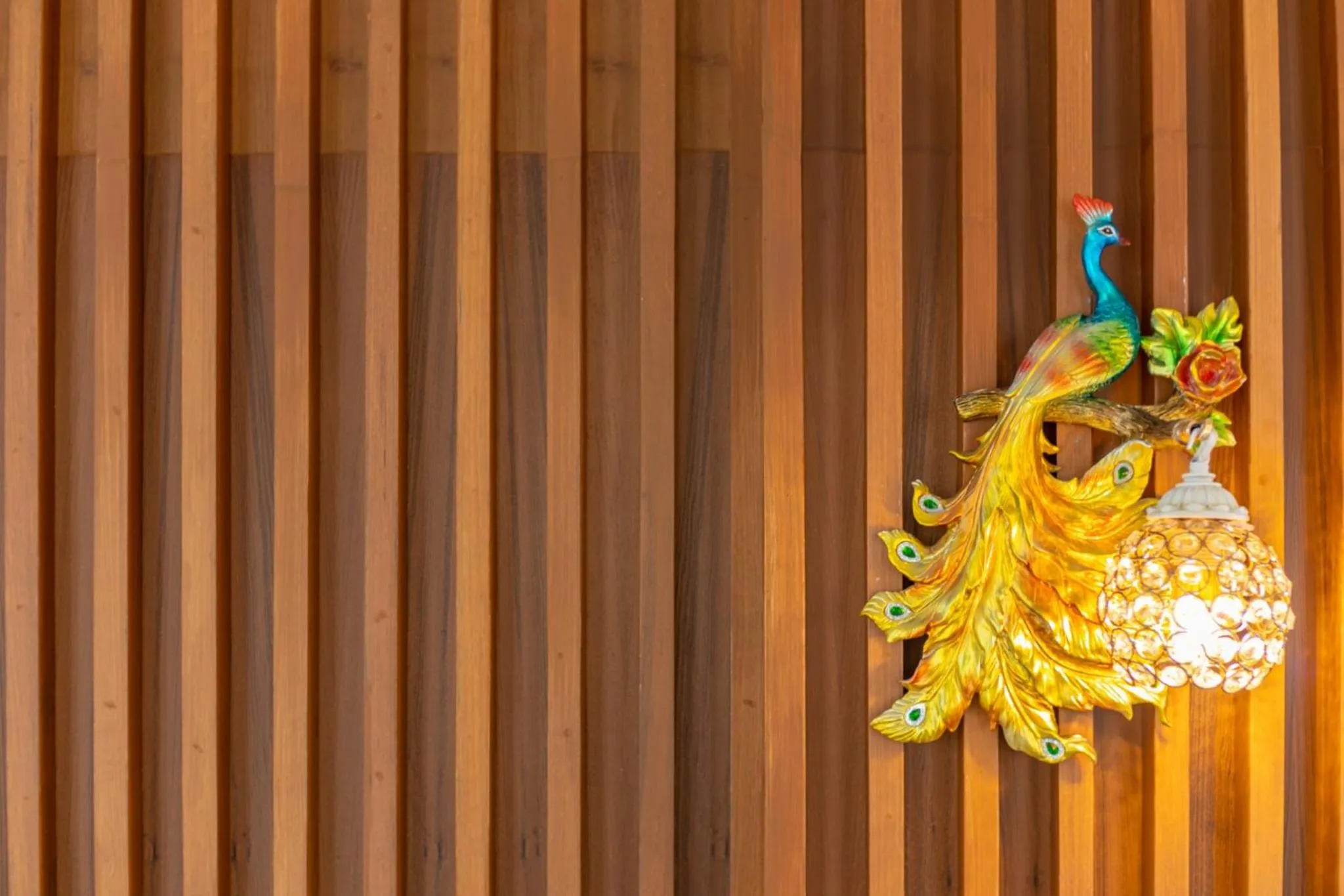 Decorative detail in Peacock De Pai Hotel