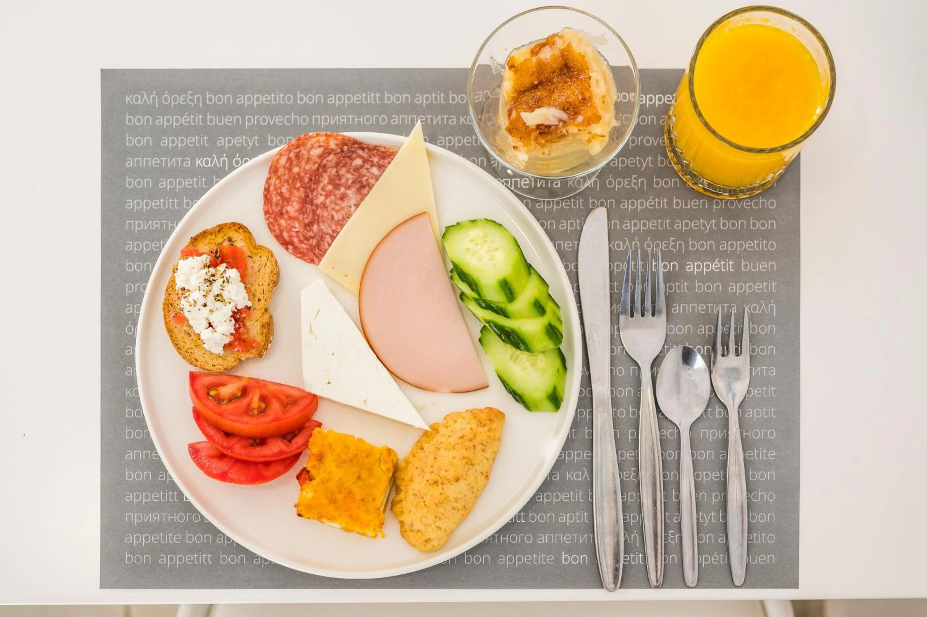 Breakfast in Sea View Hotel & Apartments