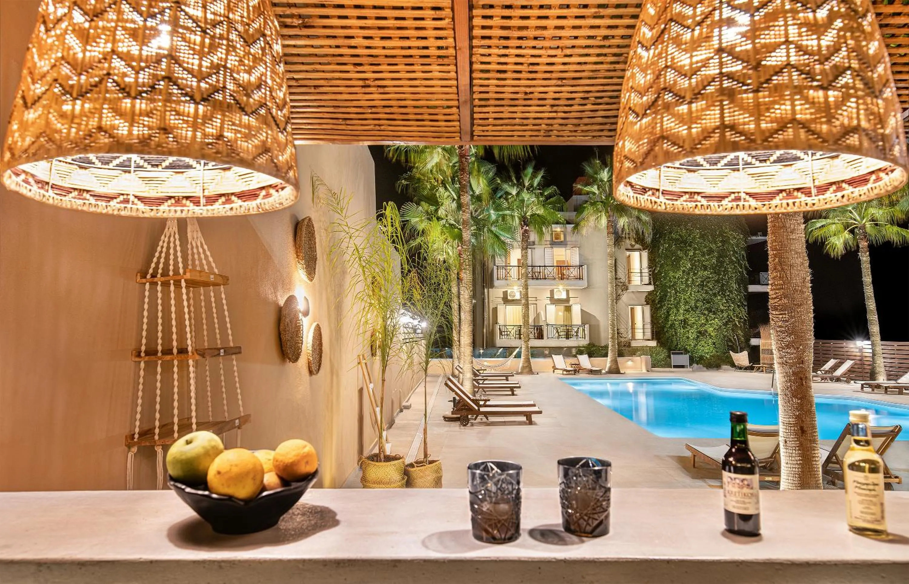 Swimming pool in Sea View Hotel & Apartments