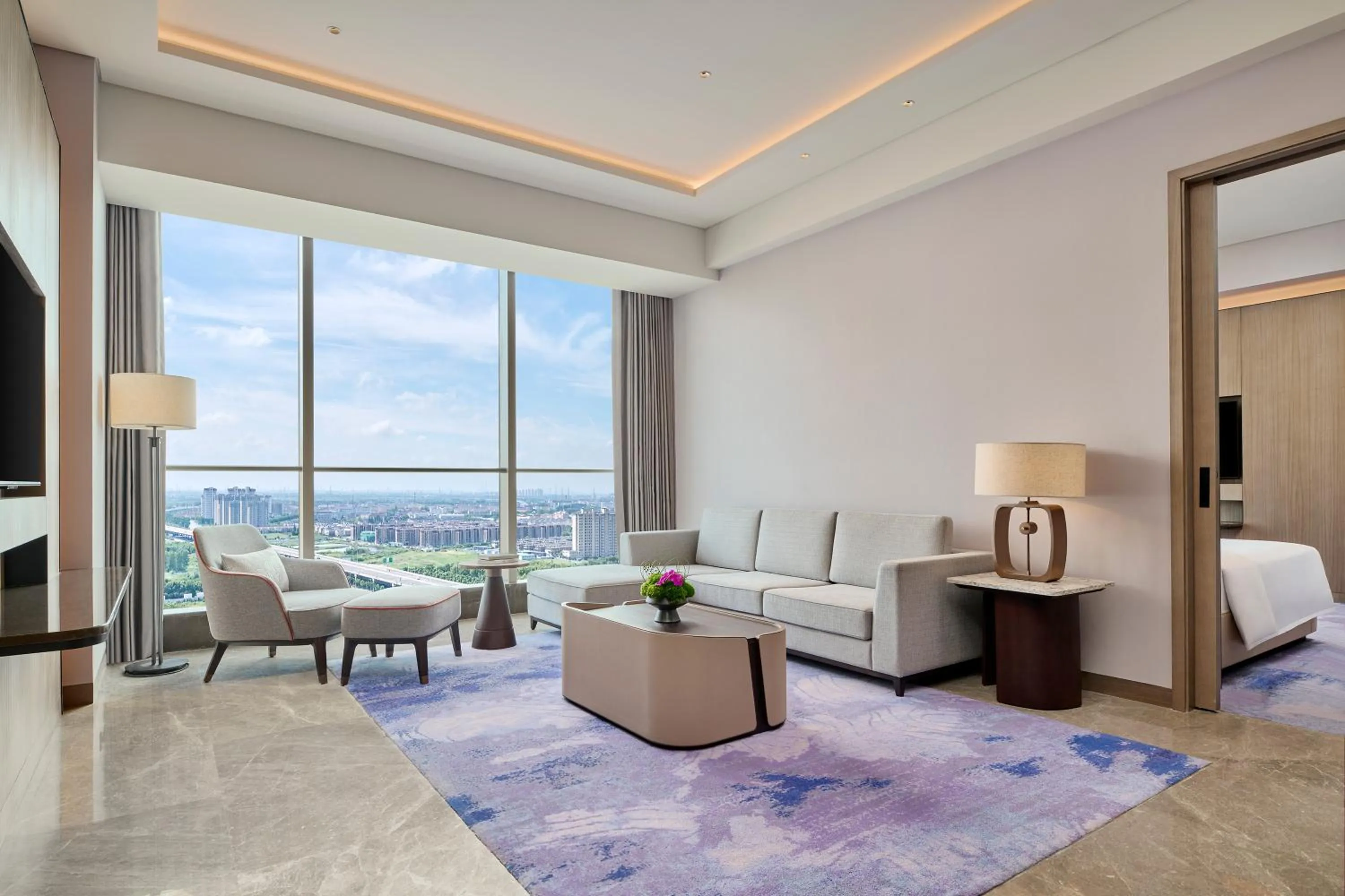 Living room in Hotel Nikko Changshu