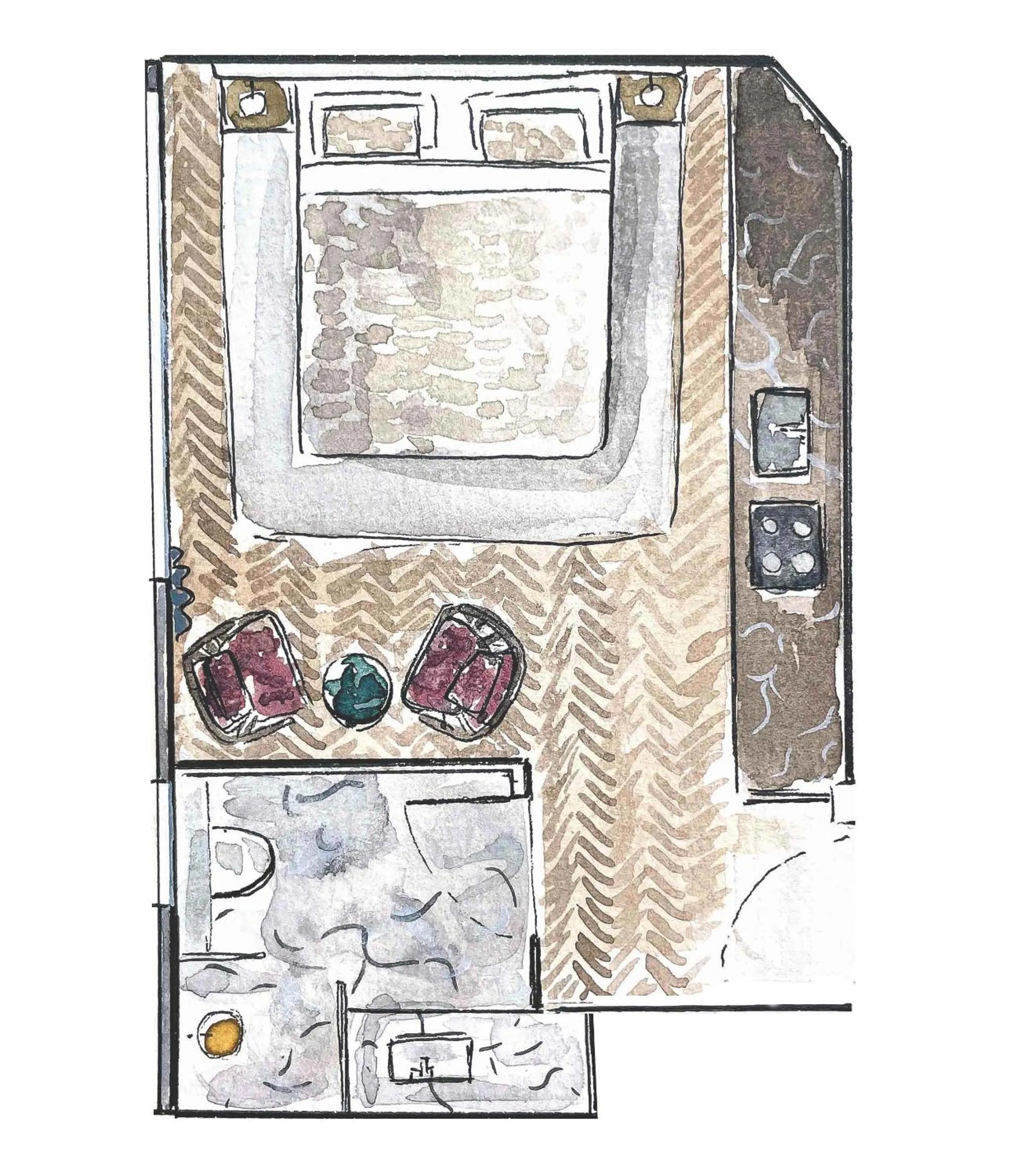 Floor plan in Hypernym Hotel & Suites