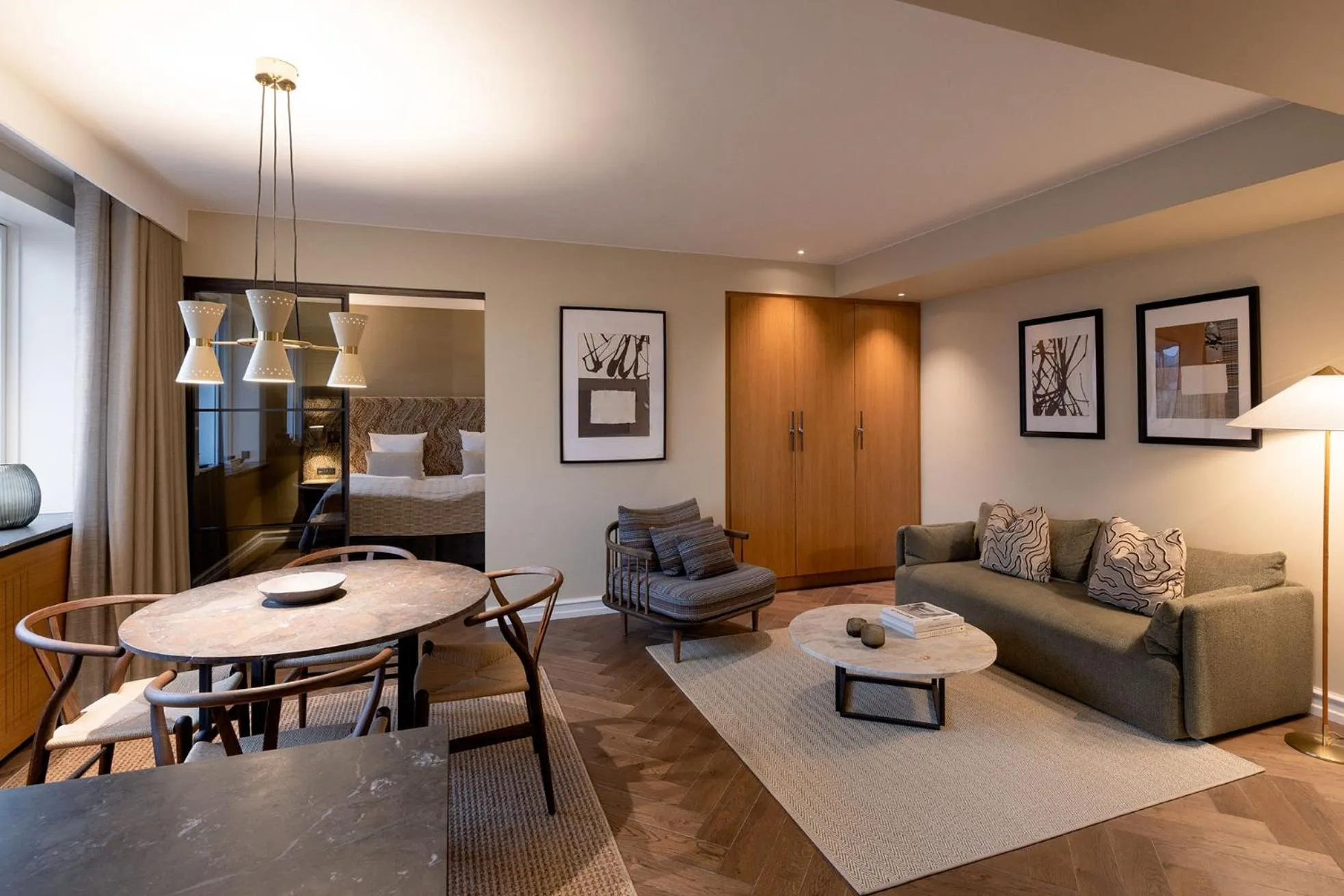 Living room in Hypernym Hotel & Suites