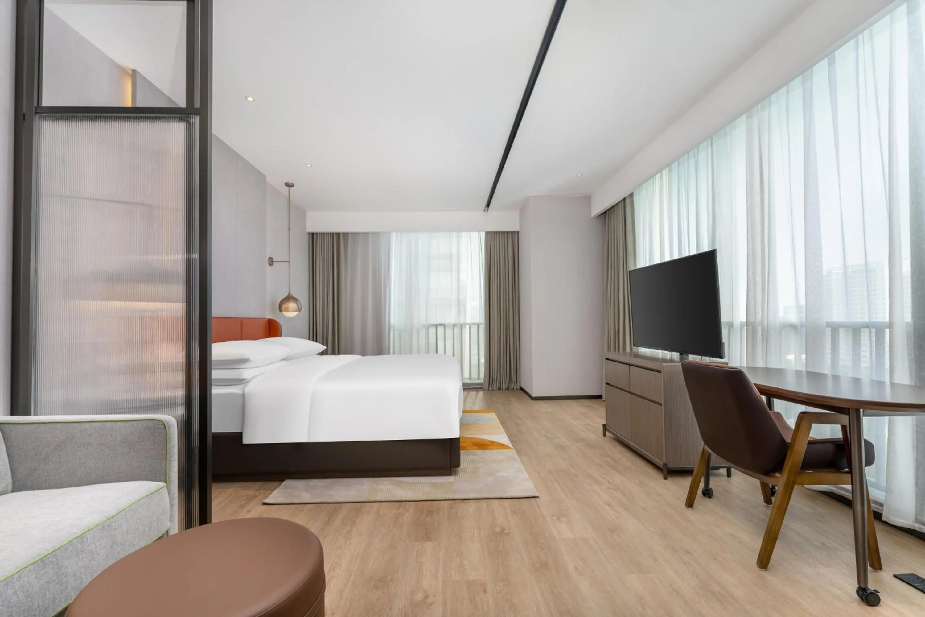 Bedroom, Bed in Home2 Suites by Hilton Shenzhen Nanshan Science & Technology Park