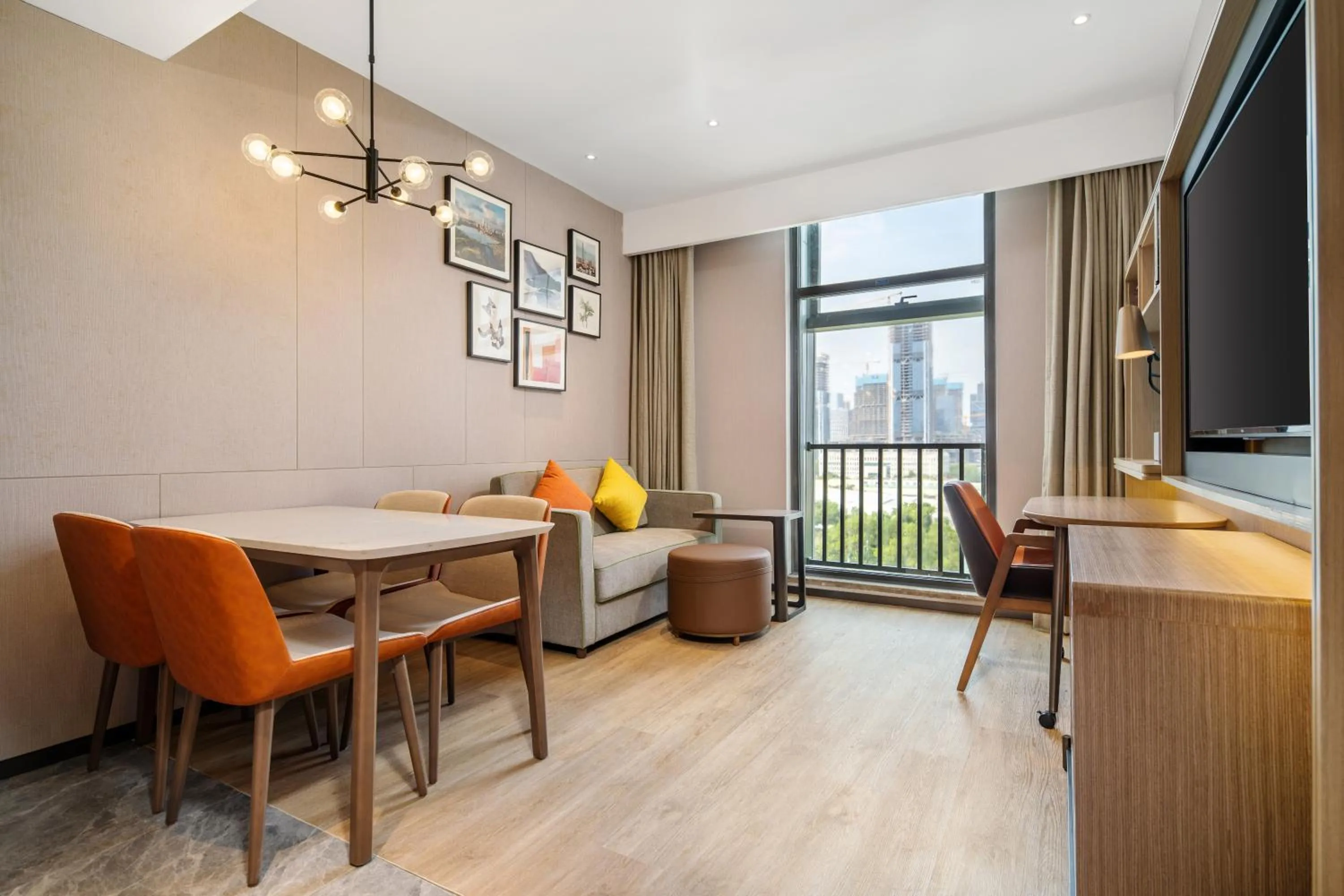 Living room in Home2 Suites by Hilton Shenzhen Nanshan Science & Technology Park